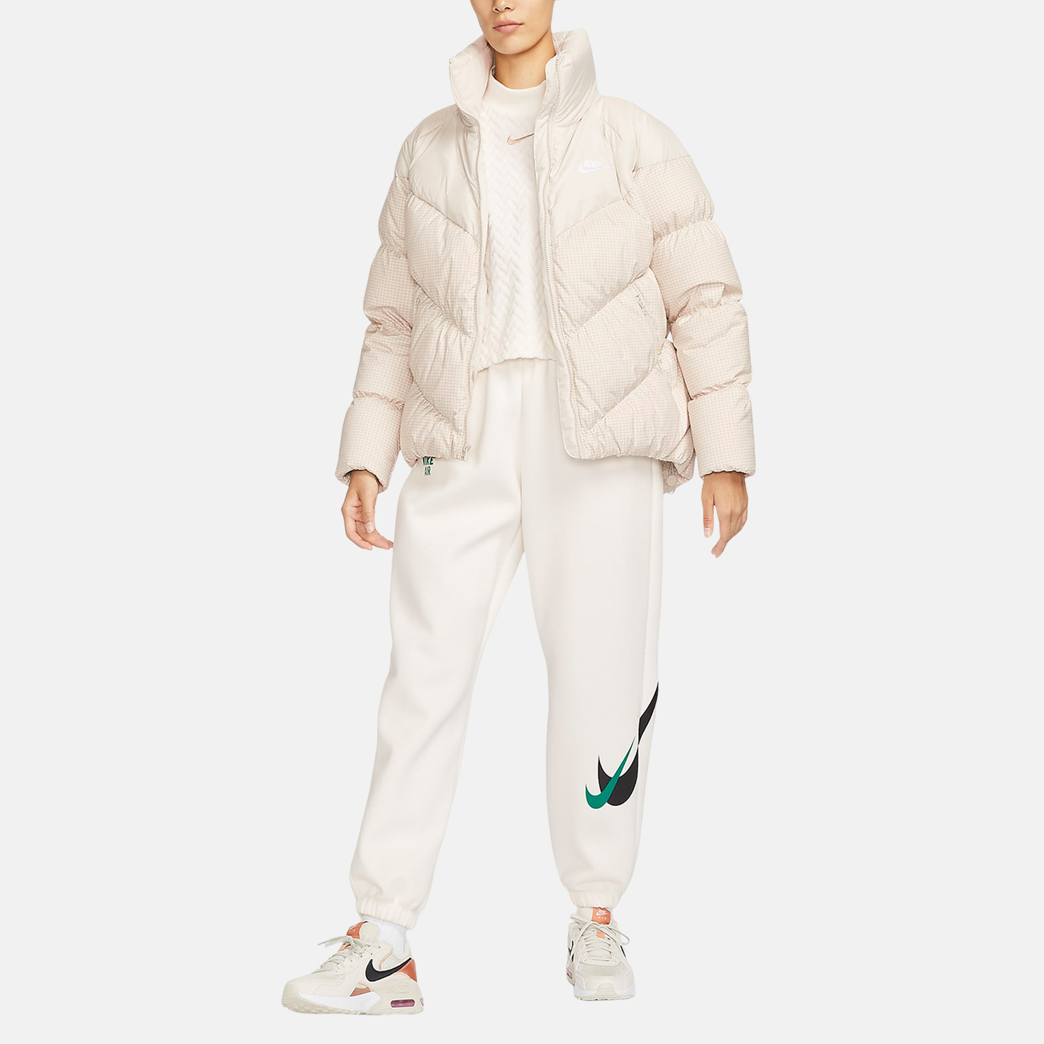 Nike Winter Women's Windproof and Warm Loose Sports Down Jacket FD8212-104