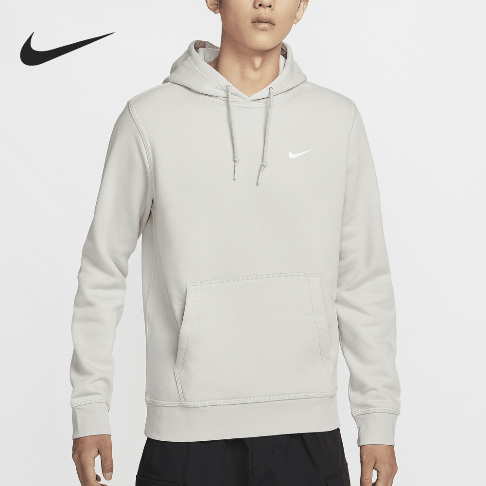 Nike Club Fleece Men's Fleece Lined Hooded Sweatshirt 623453-072