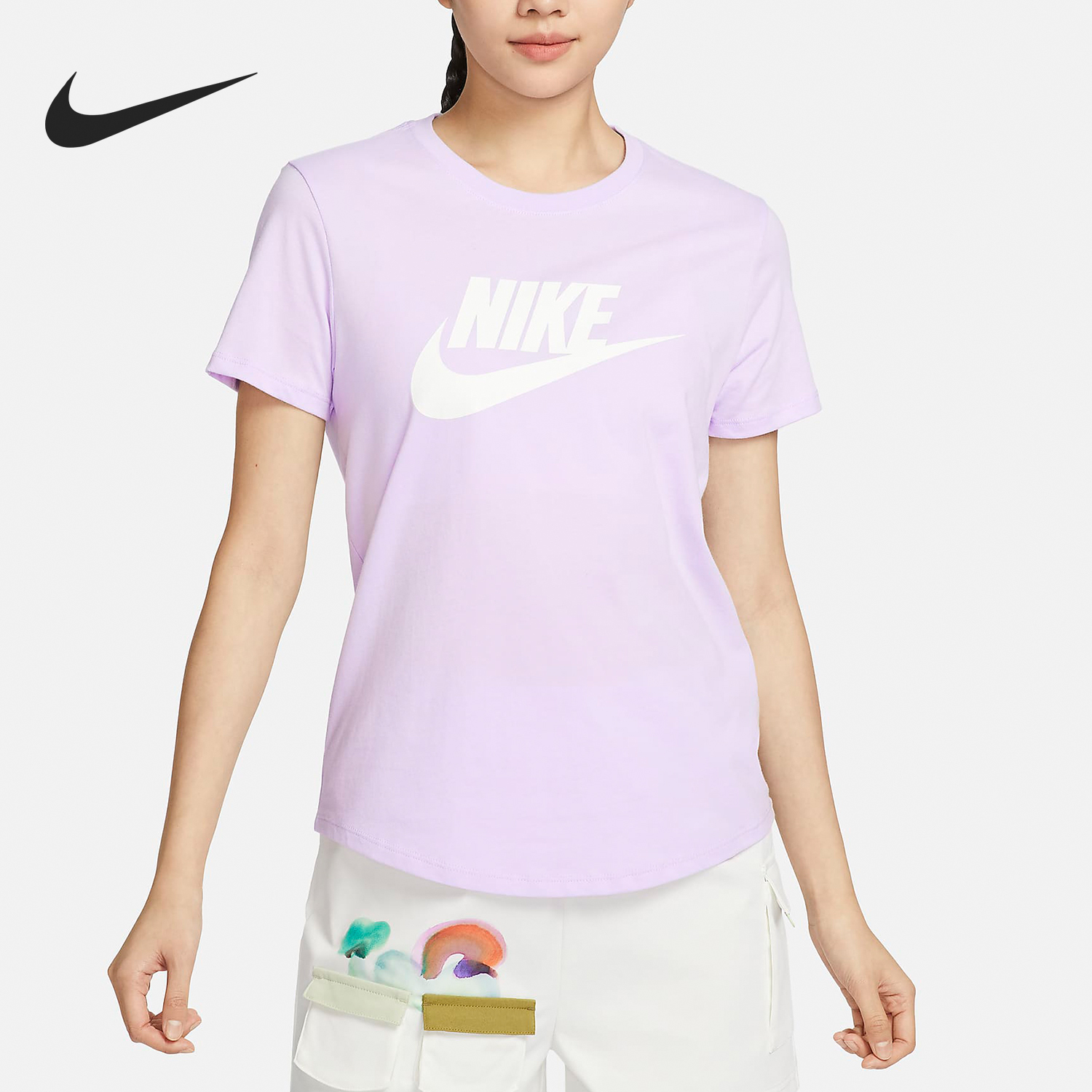 Nike Sportswear Essentials Women's Printed T-Shirt DX7907-545