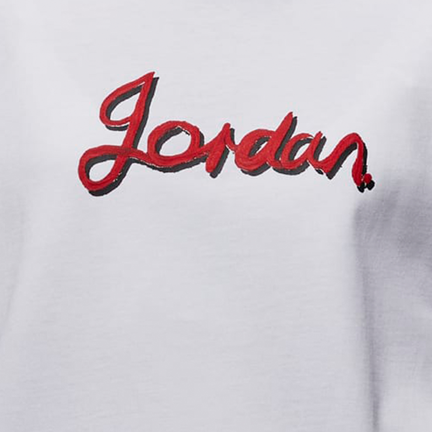 Nike JORDAN Women's Loose Printed Breathable Casual Short Sleeve T-Shirt HQ3676-100