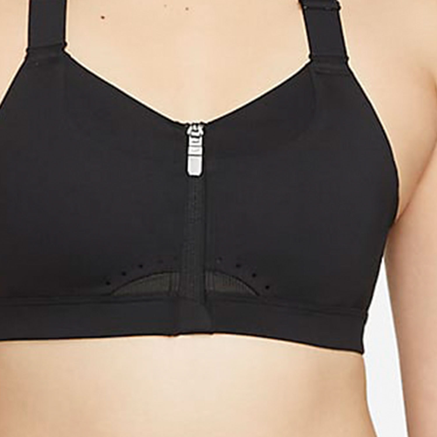 Nike Alpha Women's Front Zip Sports Fitness Bra DD0437-010