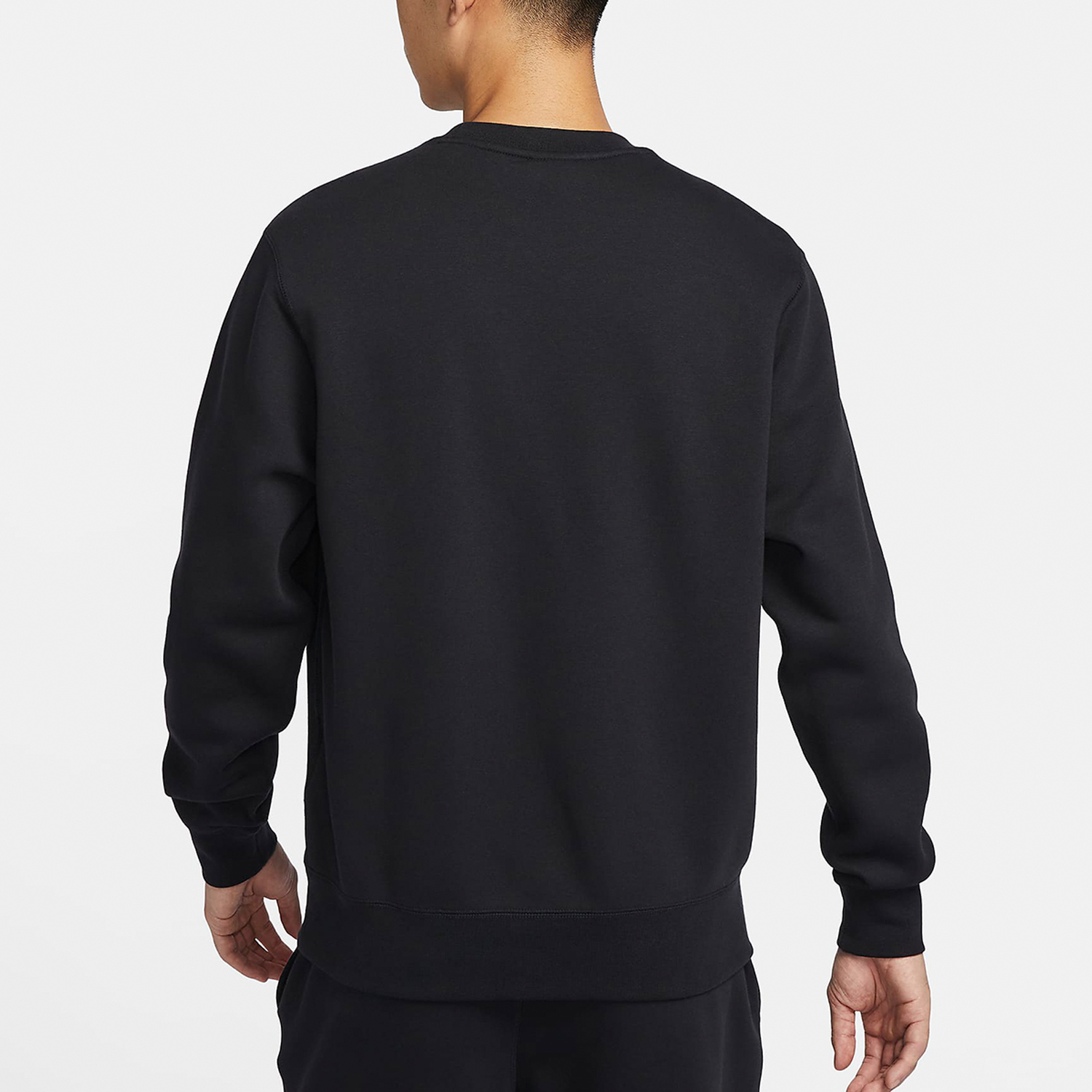 Nike New Season Men's Fleece Lined Warm Round Neck Sweatshirt FV4446-010