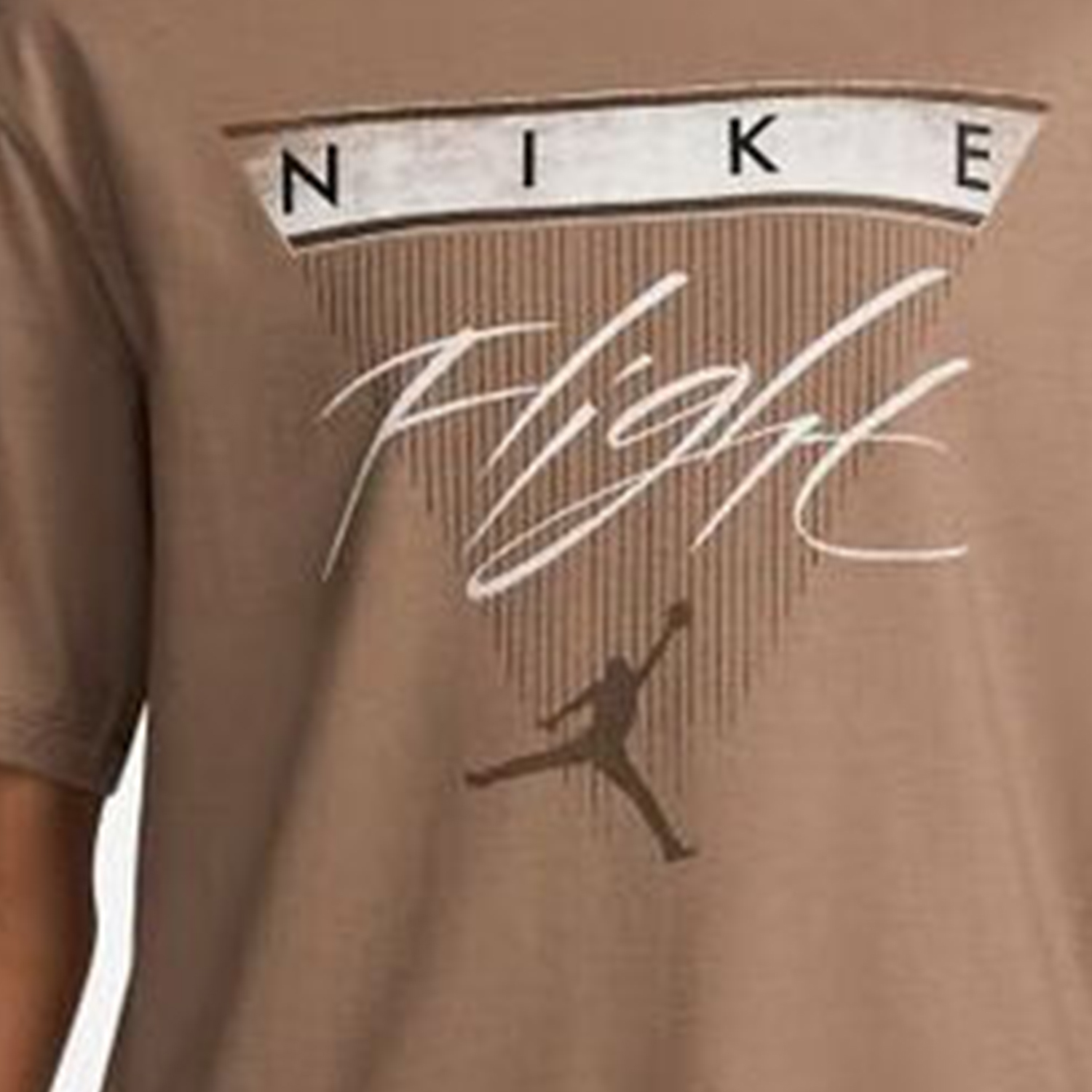 Nike JORDAN Women's Loose Round Neck Breathable Short Sleeve FQ3241-223