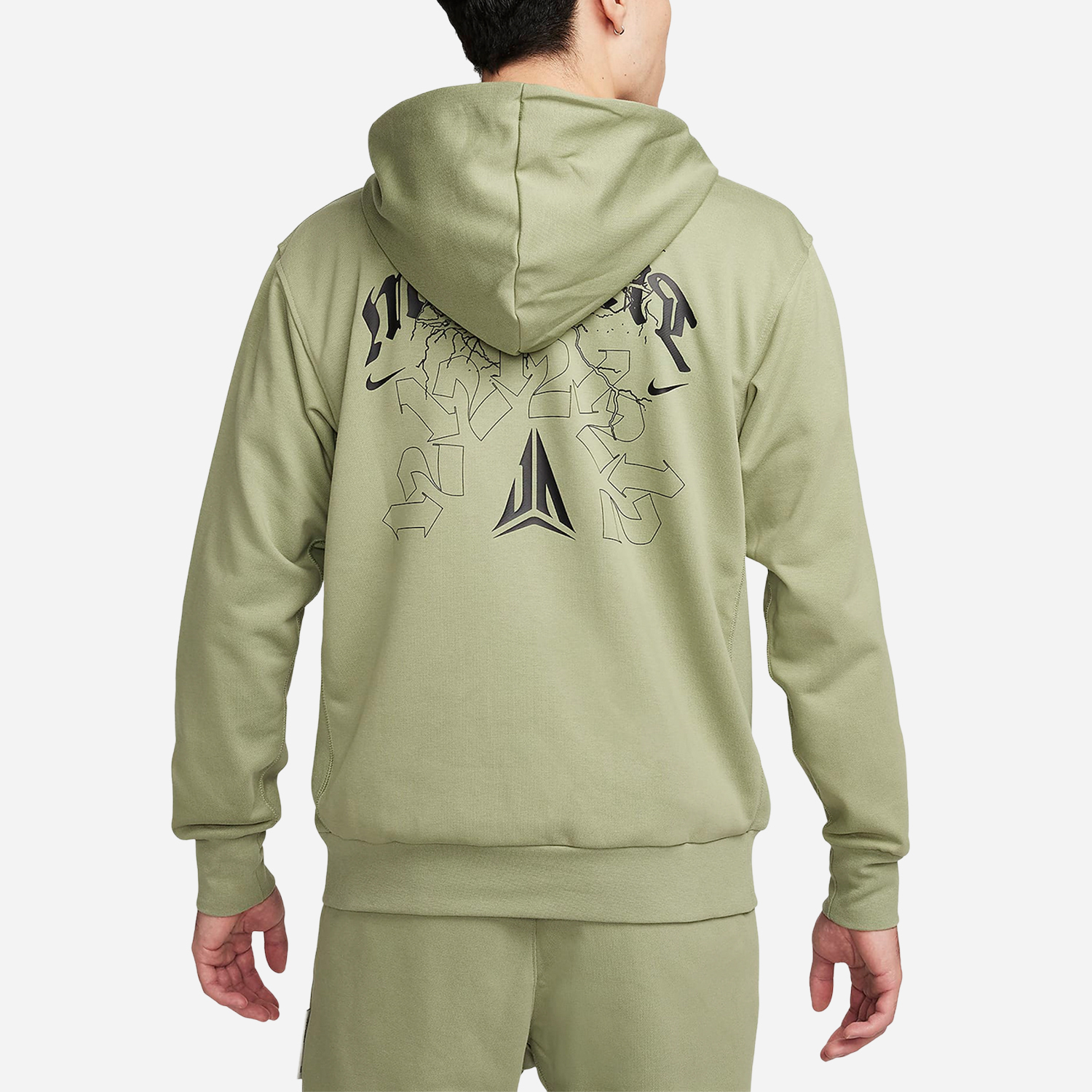 Nike DRI-FIT Men's Knitted Training Hooded Loose Sweatshirt FN2988-386