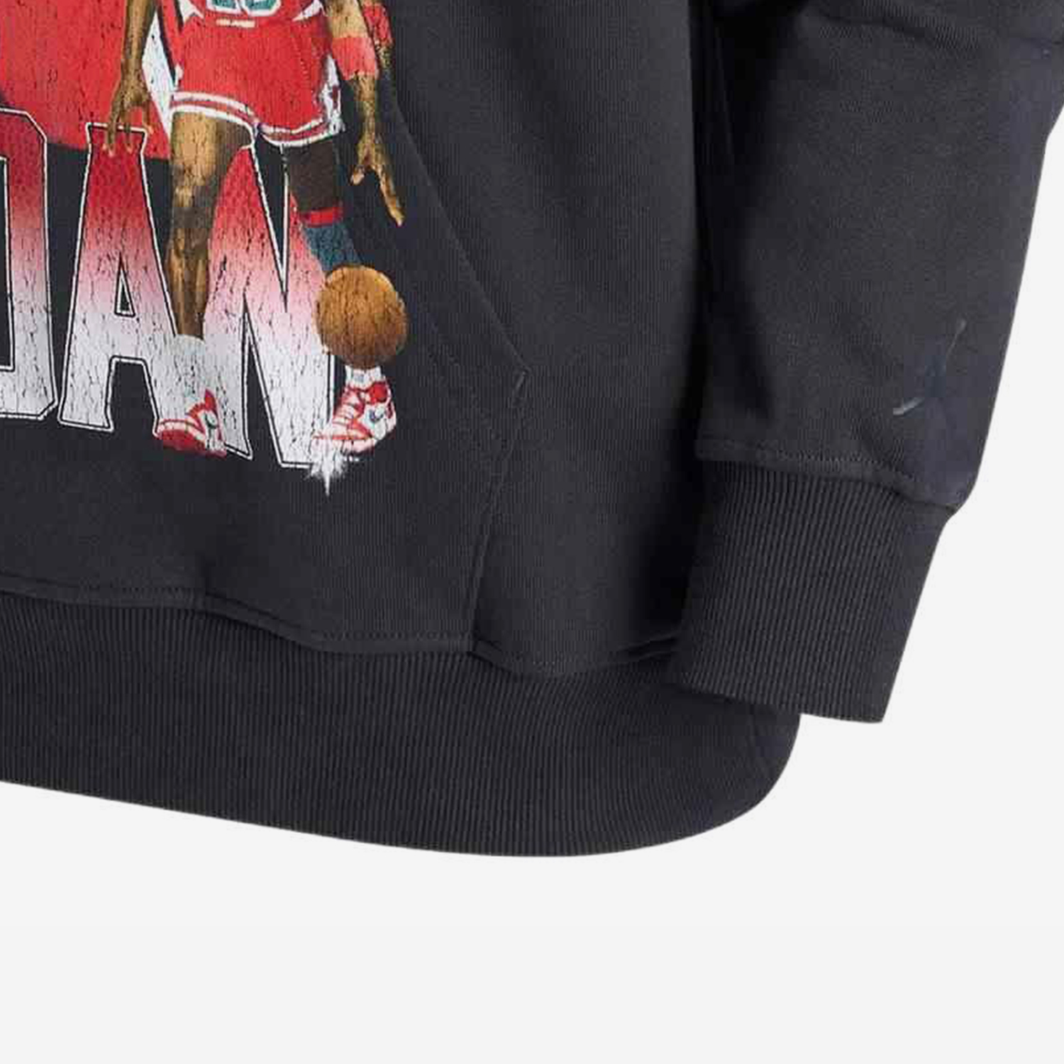 Nike JORDAN Men's Printed Fleece Loose Sports Hoodie HJ4397-045
