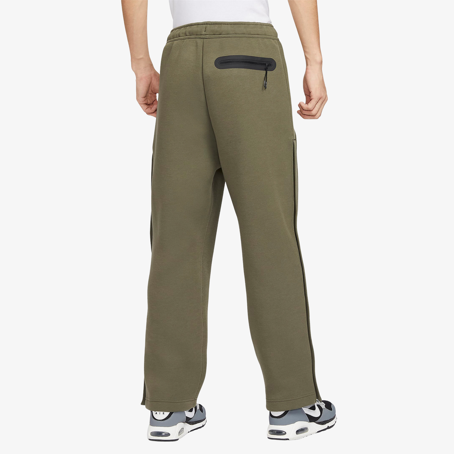 Nike New Winter Men's Fashion Loose Side Zip Sports Long Pants FB8015-222