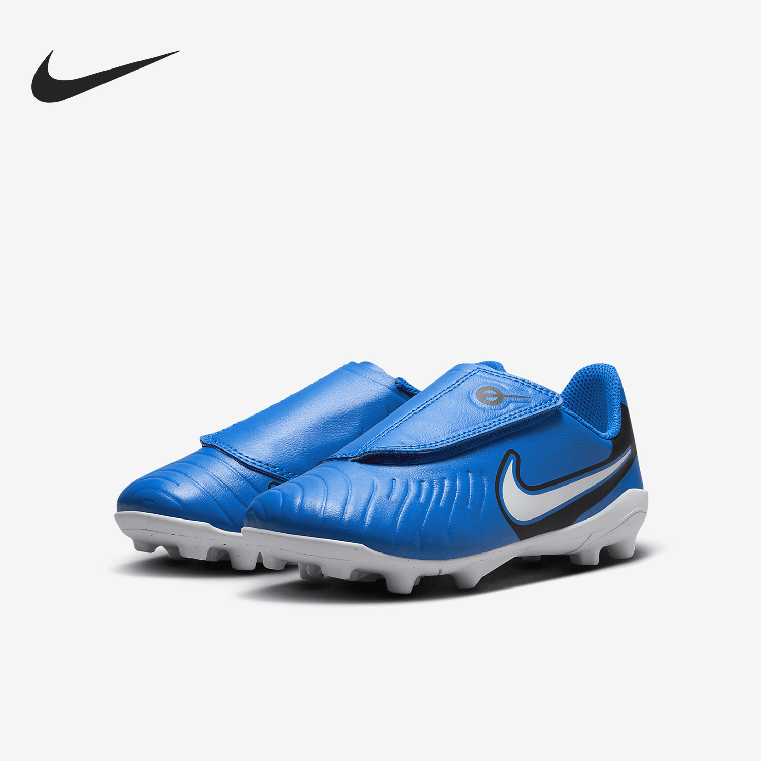 Nike's new season's children's sports and leisure durable football shoes DV4356-400