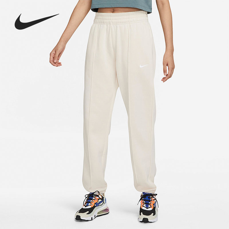 Nike Current Season New Women's Fleece Lined Warm Sports Casual Long Pants BV4090-219