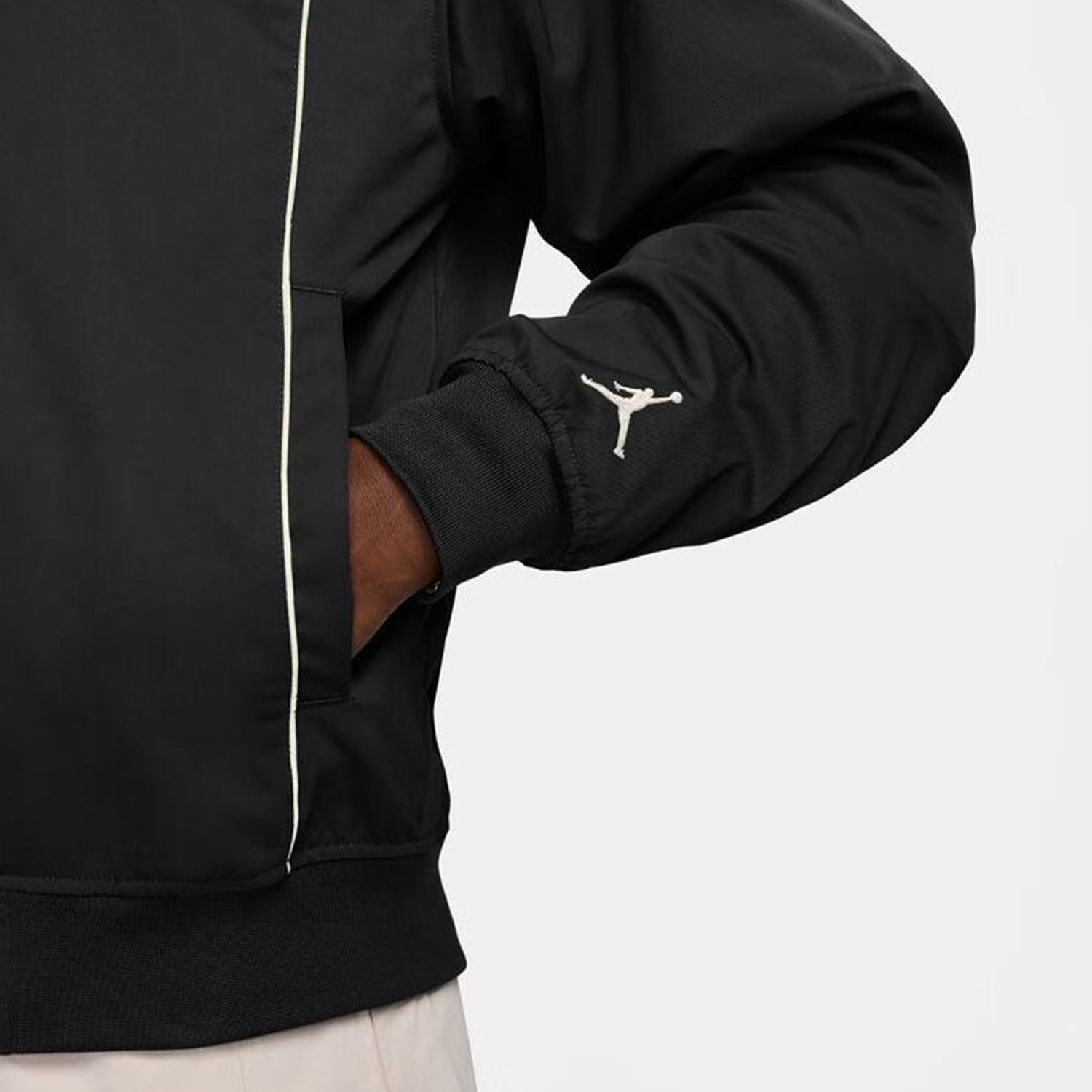 Nike JORDAN Men's Patched Fashion Stand Collar Jacket FV7242-010