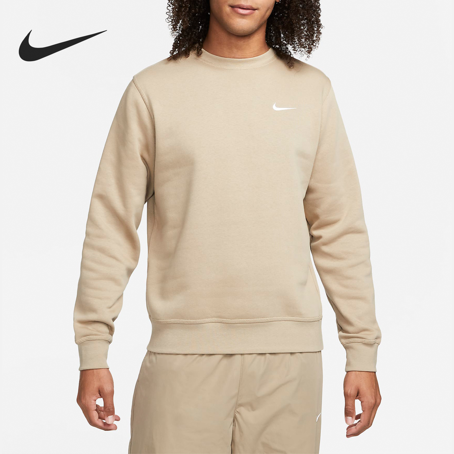 Nike Spring New Men's Velvet Warm Leisure Sports Hoodie 623459-247
