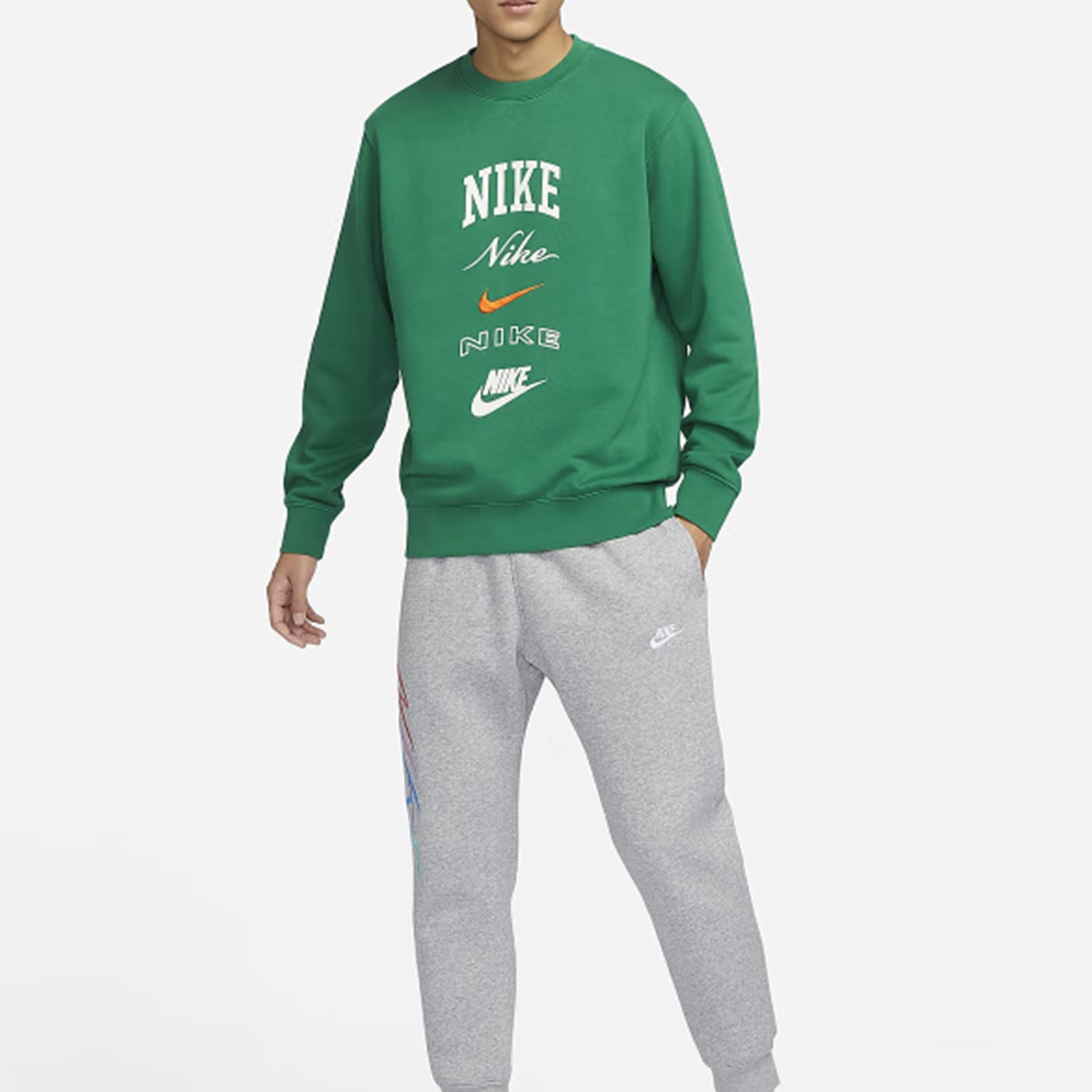 Nike New Men's Loose Fit Casual Long Sleeve Training Sports Hoodie FN2611-365