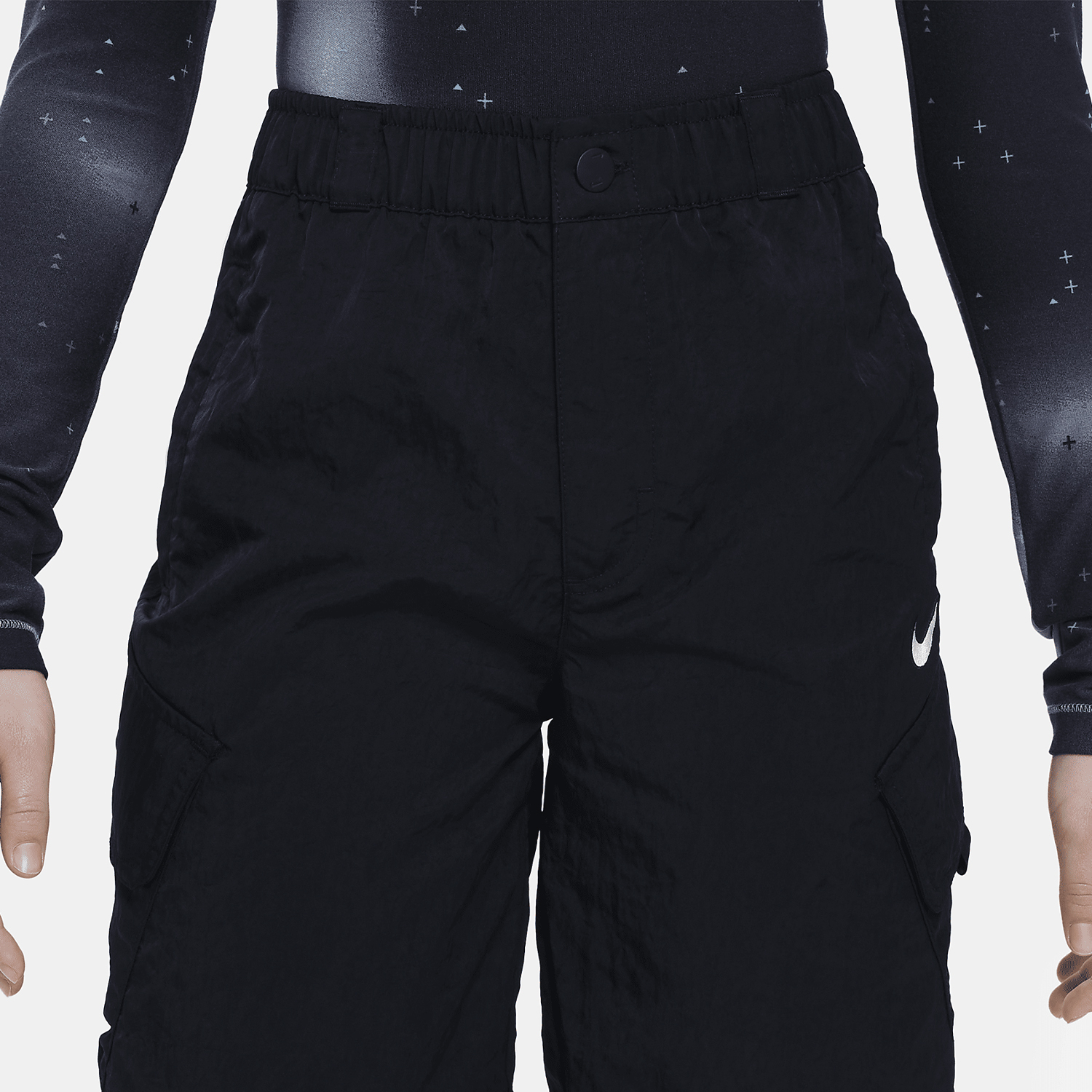 Nike Outdoor Play Kids' Woven Workwear Zipper Shorts FB1326-010
