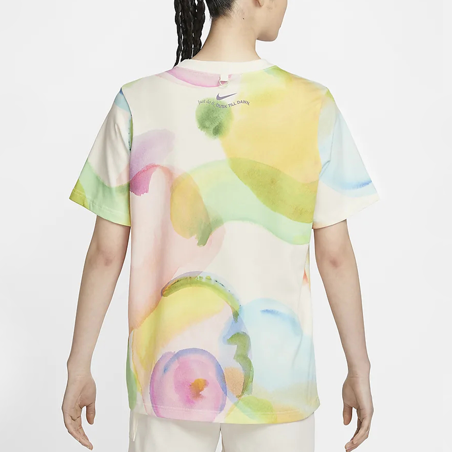 Nike New Women's Fashion Casual Breathable Printed Short Sleeve HF6178-133