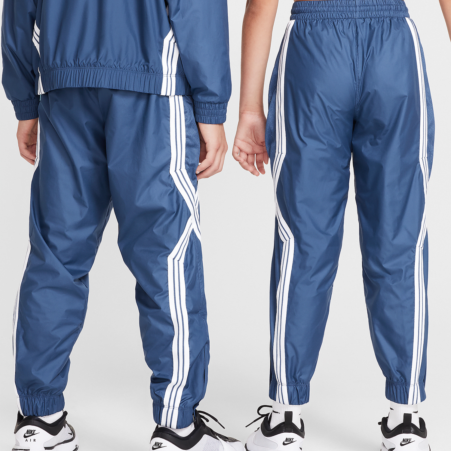 Nike Autumn New Large Woven Loose Basketball Pants FZ5237-461