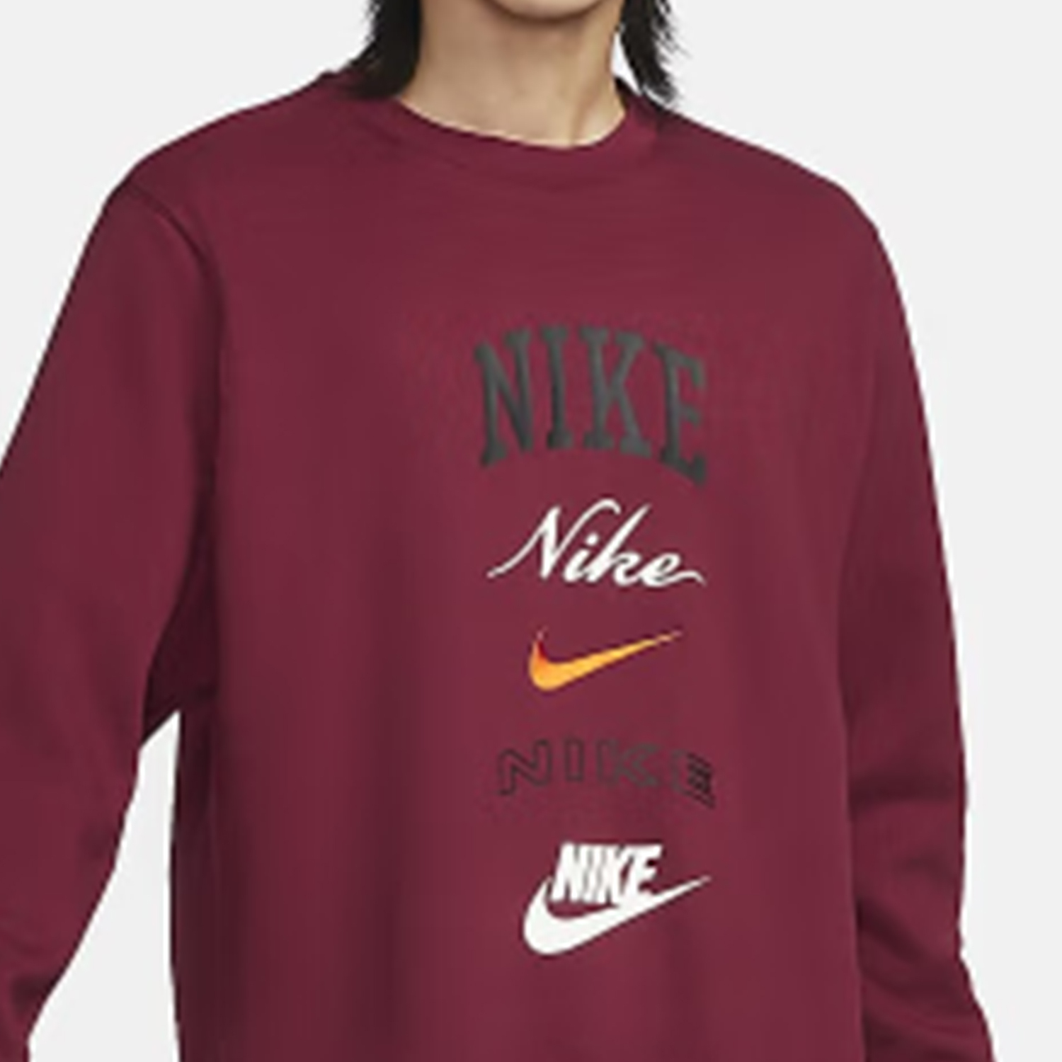 Nike Men's Loose Fit Casual Sports Knit Hoodie FN2611-677