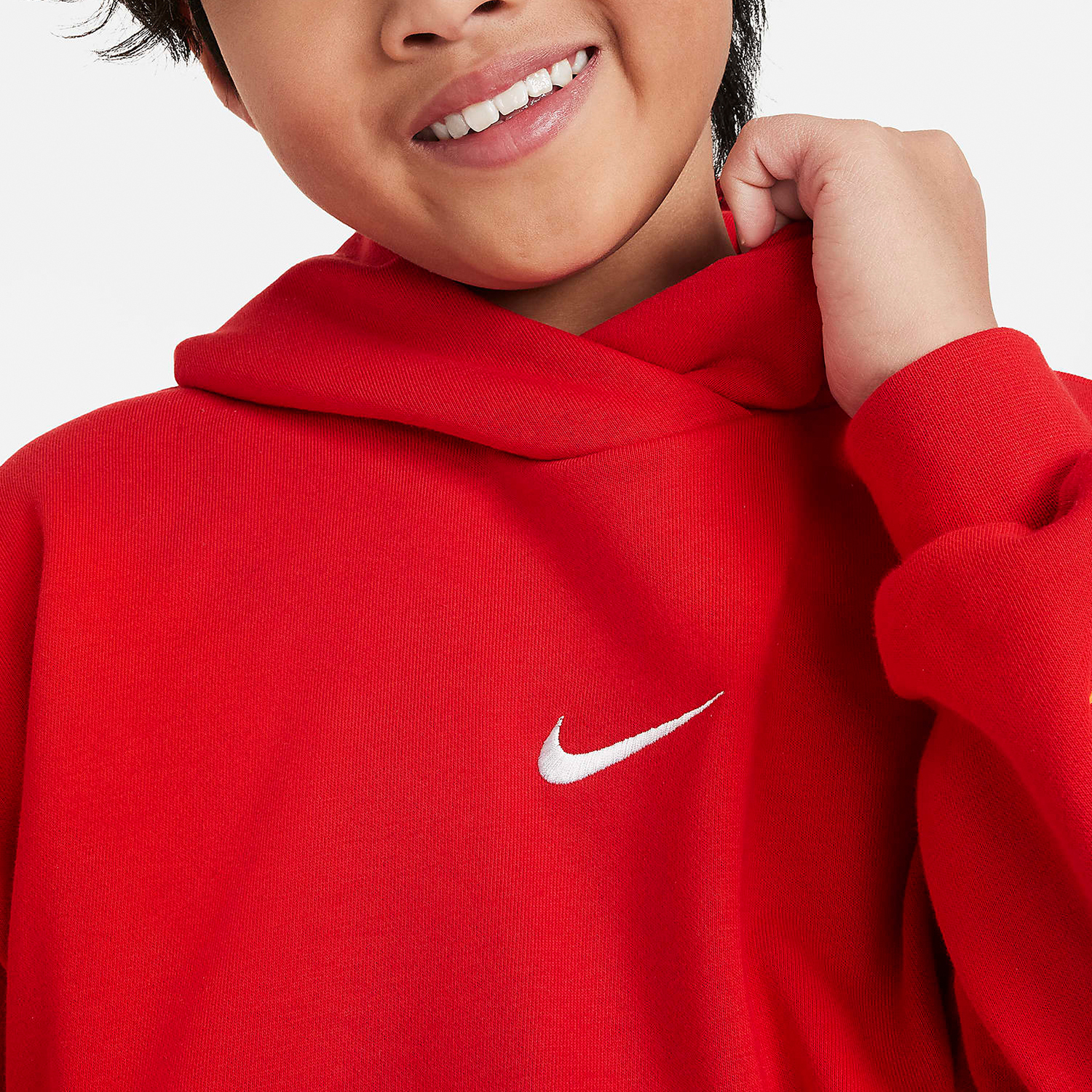 Nike Spring New Big Kids Knitted Hooded Casual Sports Hoodie FZ6404-657