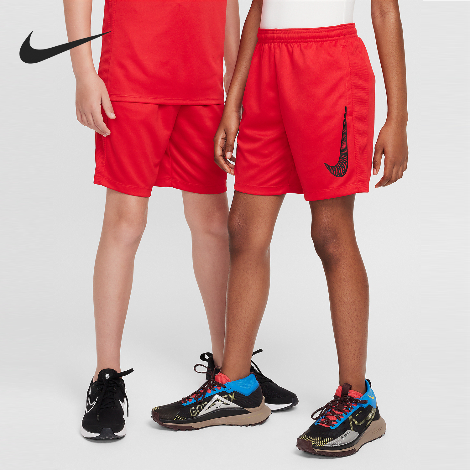 Nike Autumn New Big Kids Dry and Comfortable Casual Sports Shorts FZ5034-657