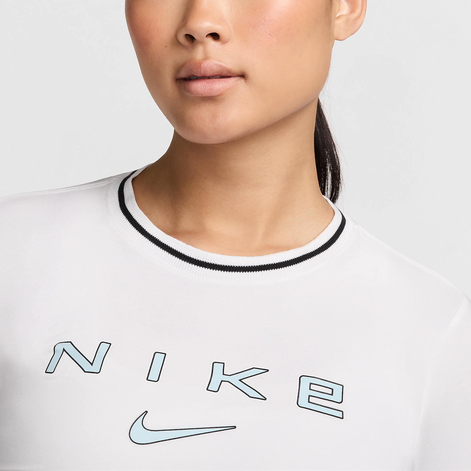 Nike Autumn New Women's Slim Fit Casual Long Sleeve T-Shirt FZ2859-100