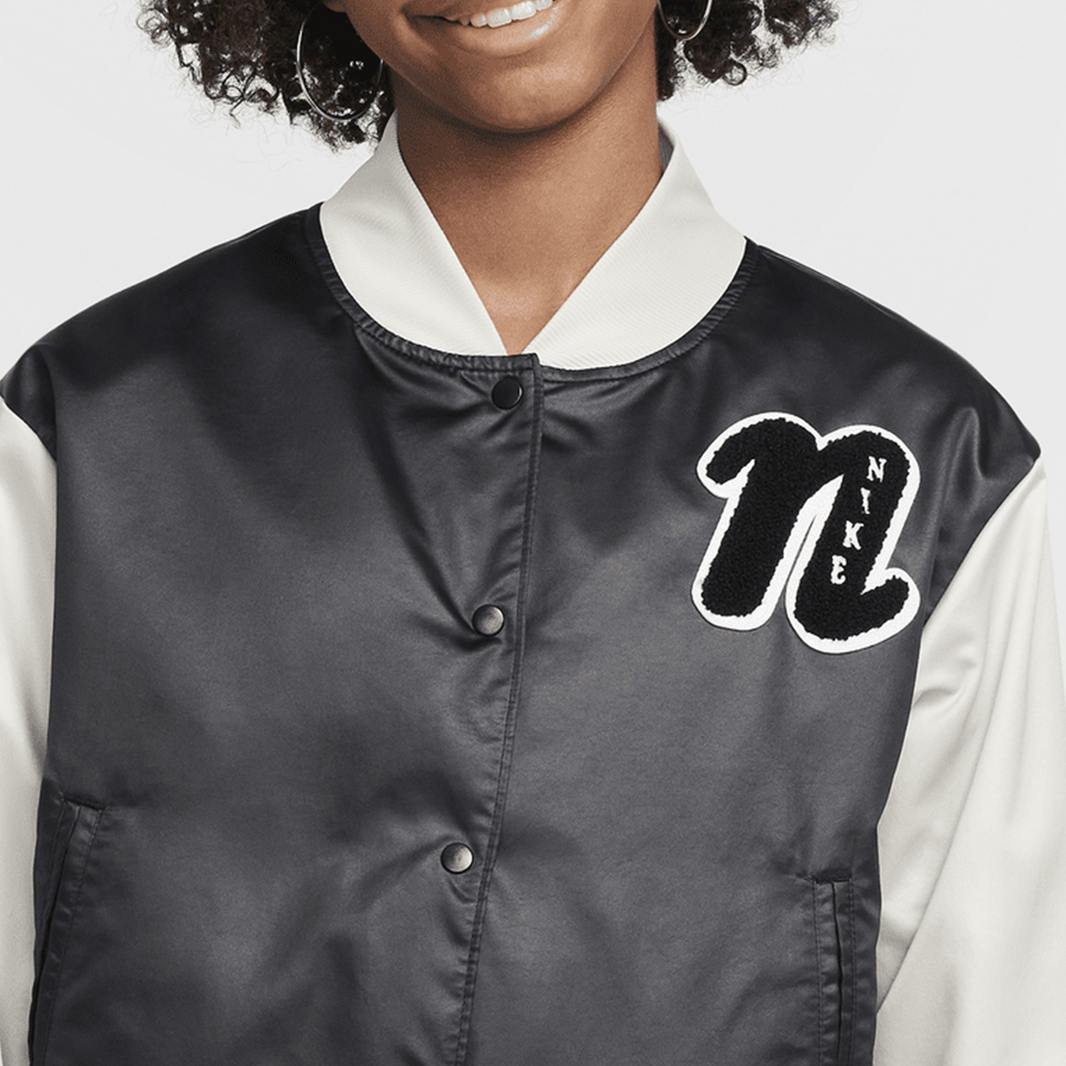 Nike New Big Kids Lightweight Soft Sports Leisure Jacket FZ5563-010