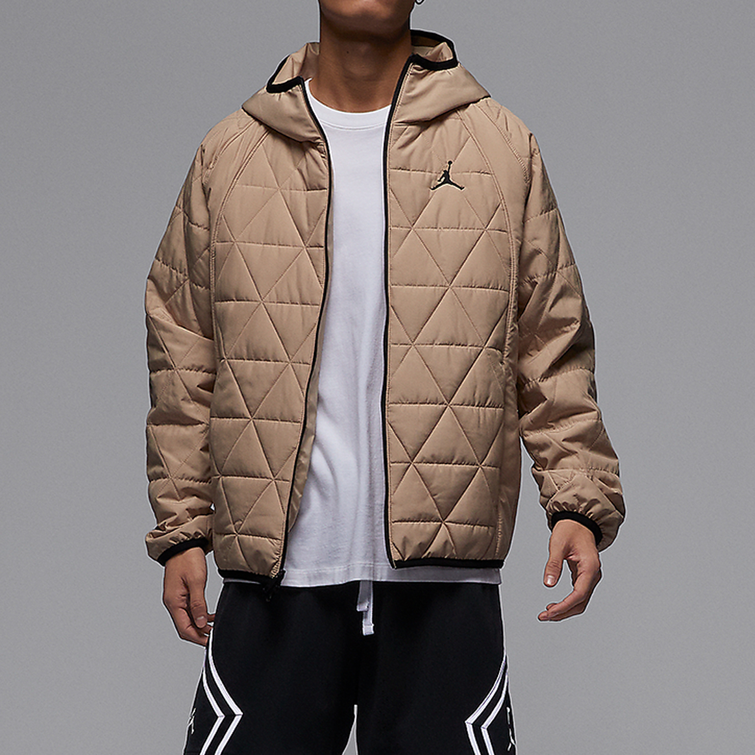 Nike Jordan Winter New Men's Hooded Warm Cotton Jacket FD2638-244