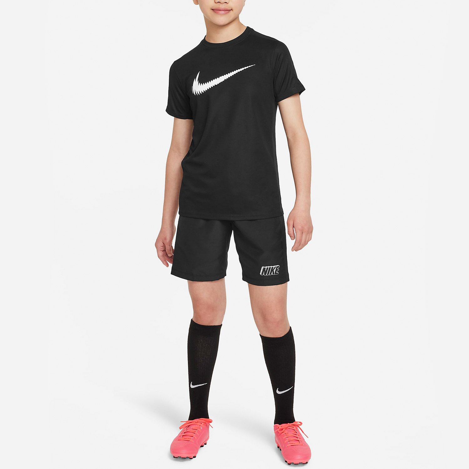 Nike Trophy23 Dri FIT Boys' Sports Training Short Sleeve FD3965-010