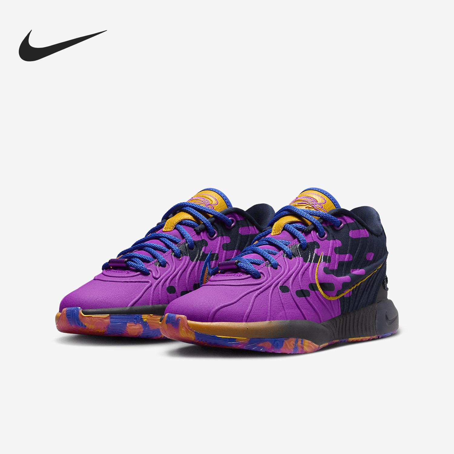 Nike New GS Women's Big Kids' Durable Cushioned Real Basketball Shoes FN5040-500