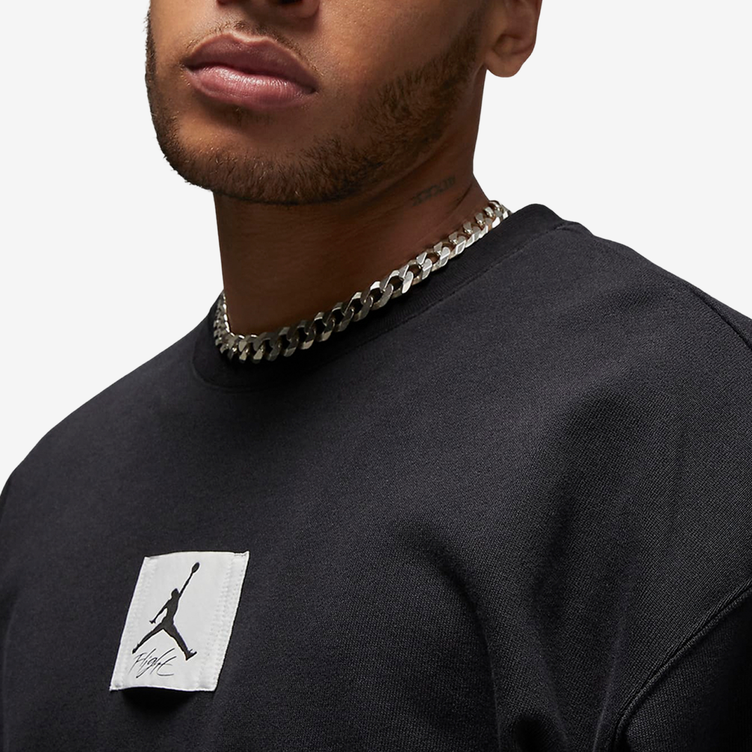 Nike Jordan Men's Casual Slim Fleece Warm Round Neck Sports Sweatshirt FB6935-010