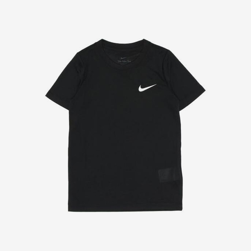 Nike New Season Round Neck Big Kids Sport Short Sleeve T-Shirt DX9537-010