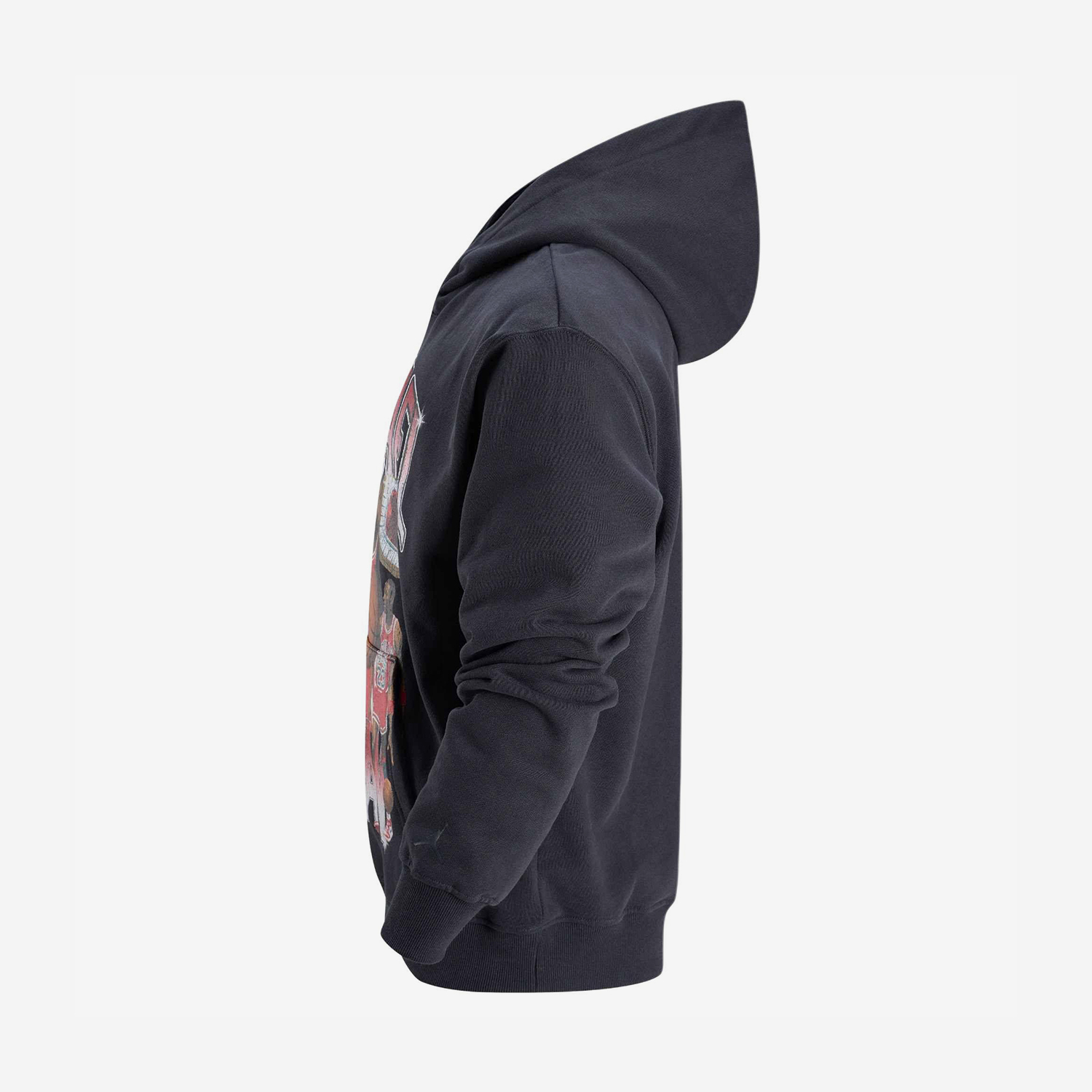 Nike JORDAN Men's Printed Fleece Loose Sports Hoodie HJ4397-045