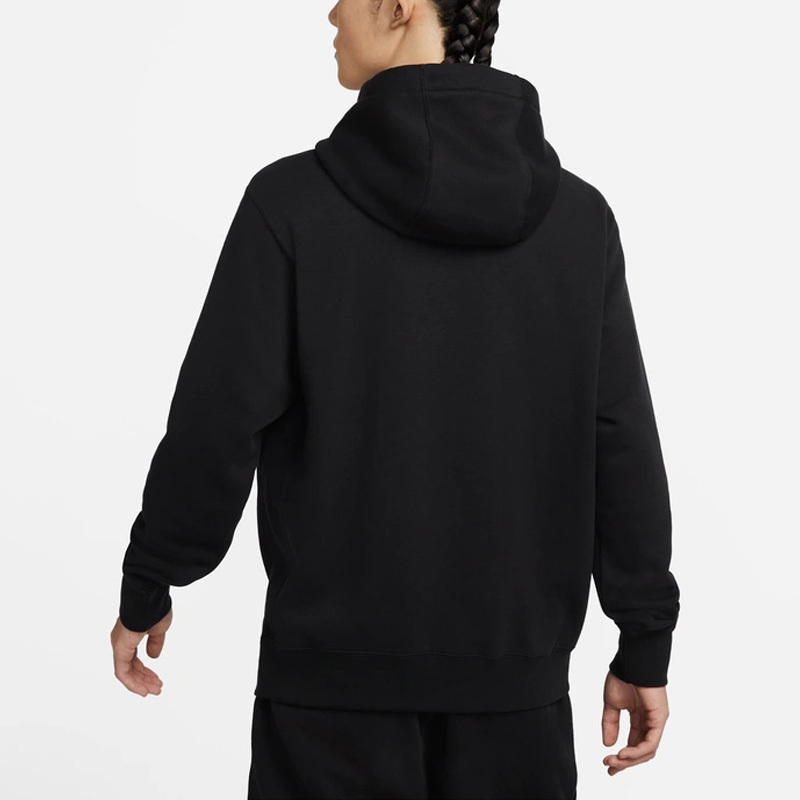 Nike Spring New Men's Sports Fleece Loose Hooded Sweater DX1518-010