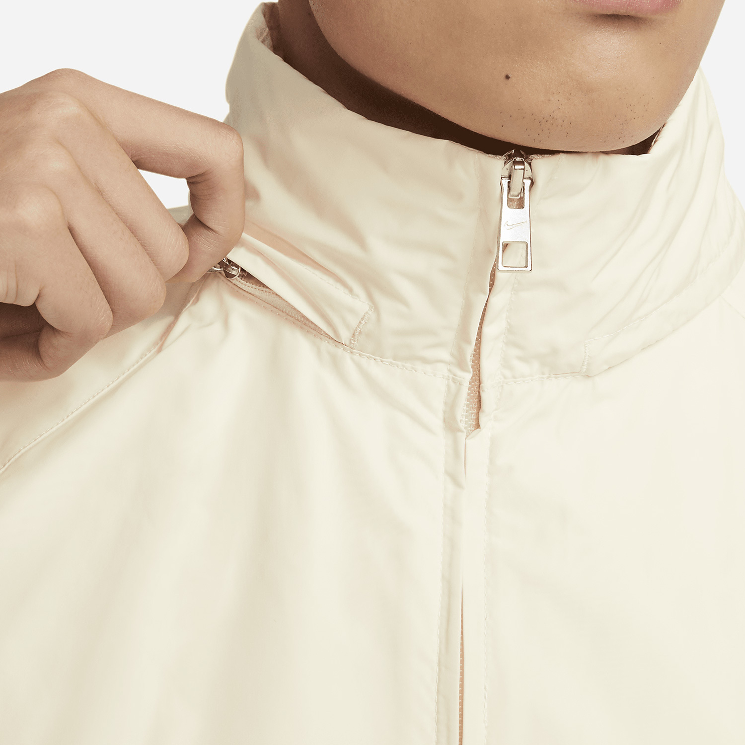 Nike Sports Men's Breathable Casual Stand Collar Printed Woven Jacket FB7878-113