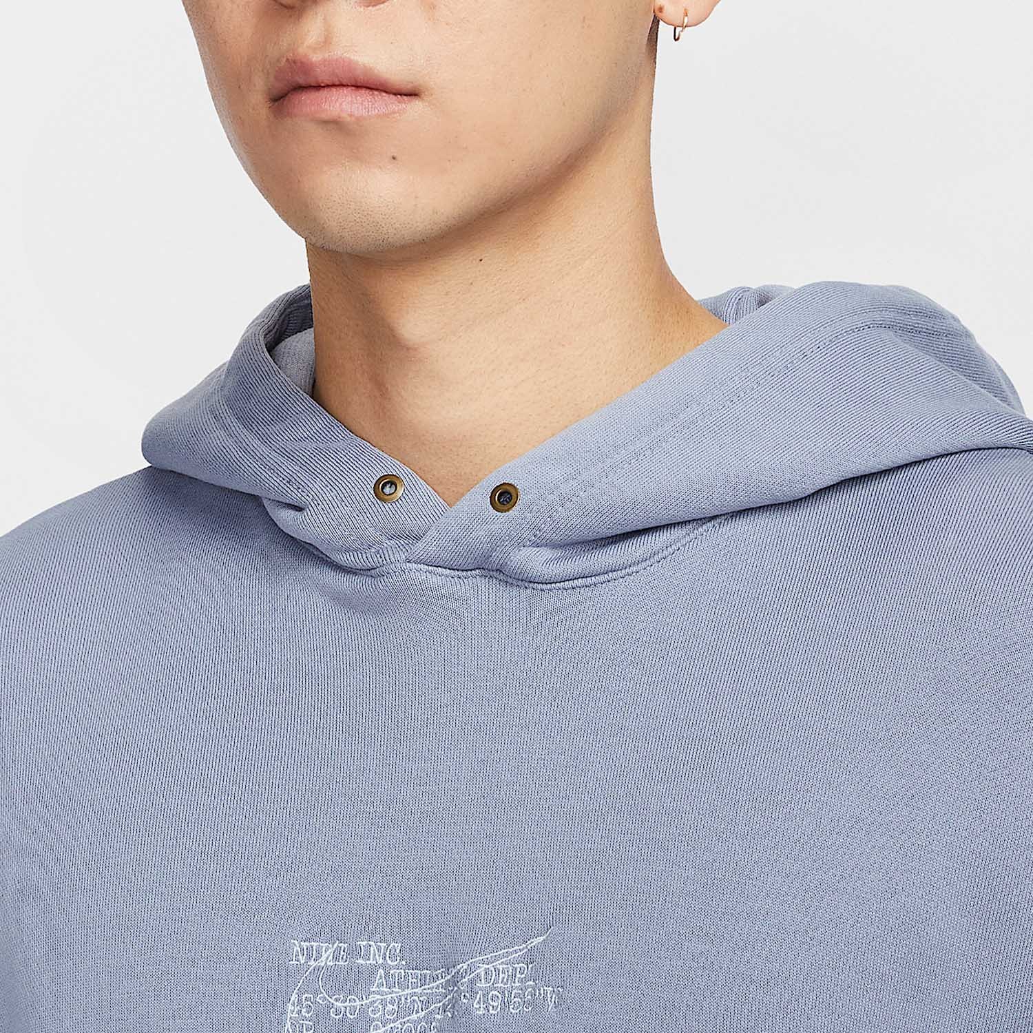Nike New Men's Simple Loose Long-Sleeve Breathable Hooded Sweatshirt HV4722-493