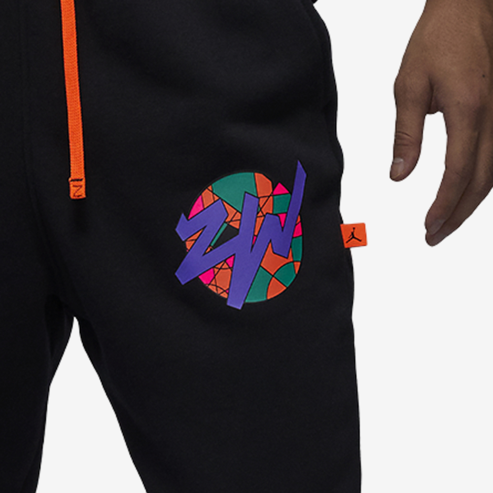 Nike JORDAN Men's Sports Fleece Lined Casual Warm Tapered Pants FD2393-010