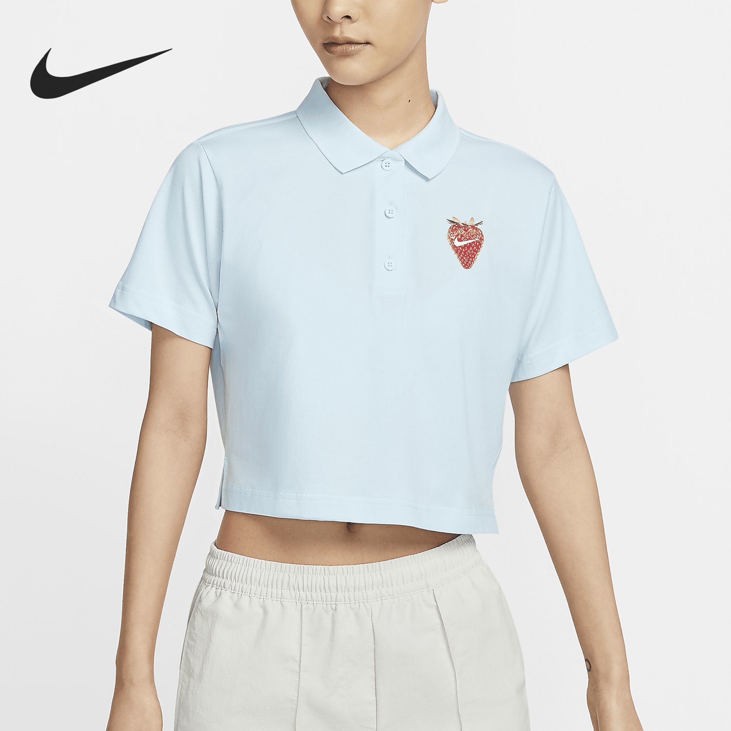 Nike Sportswear Women's Short-Sleeve Breathable Dry Short Sleeve T-Shirt HQ1199-474