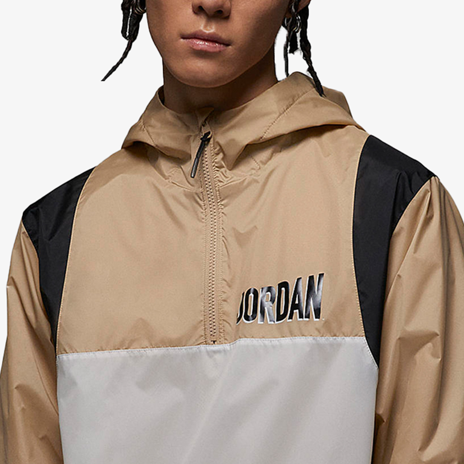 Nike Air Jordan Men's Sports Casual Half-Zip Up Jacket DV7601-277