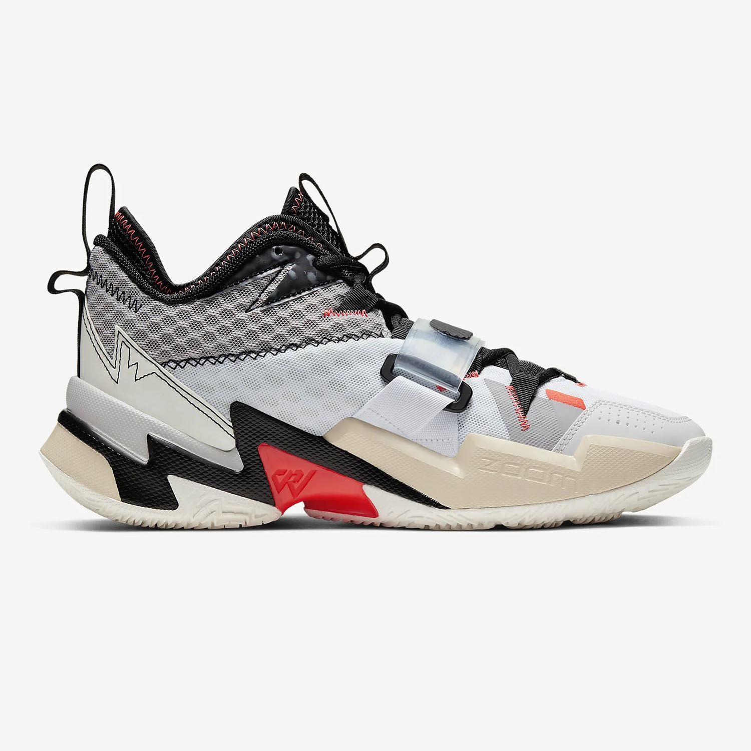 Nike JORDAN Men's Mid-Top Shock Absorption Durable Sports Basketball Shoes CD3002-101