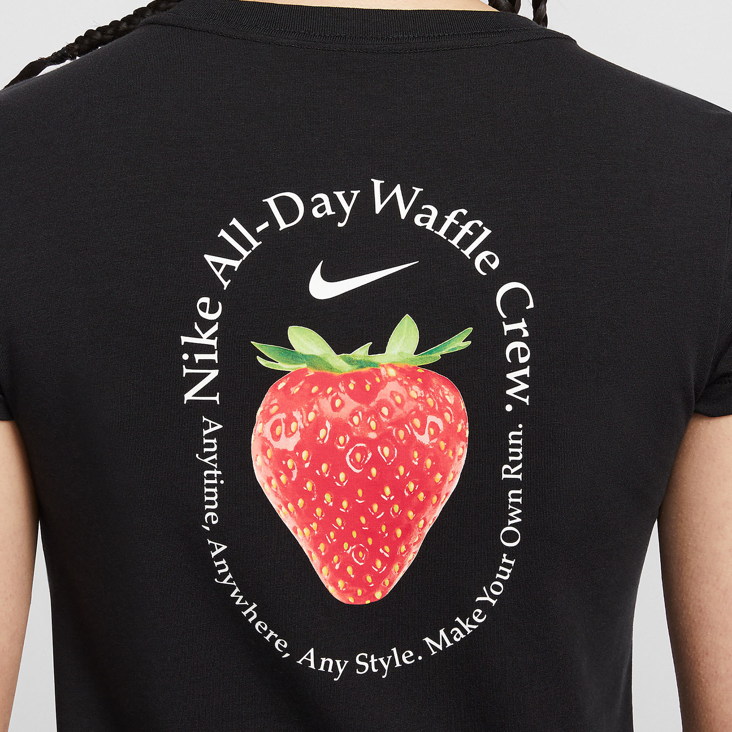 Nike Sportswear Women's Knit Elastic Slim Fit Short Sleeve T-Shirt HQ1196-010