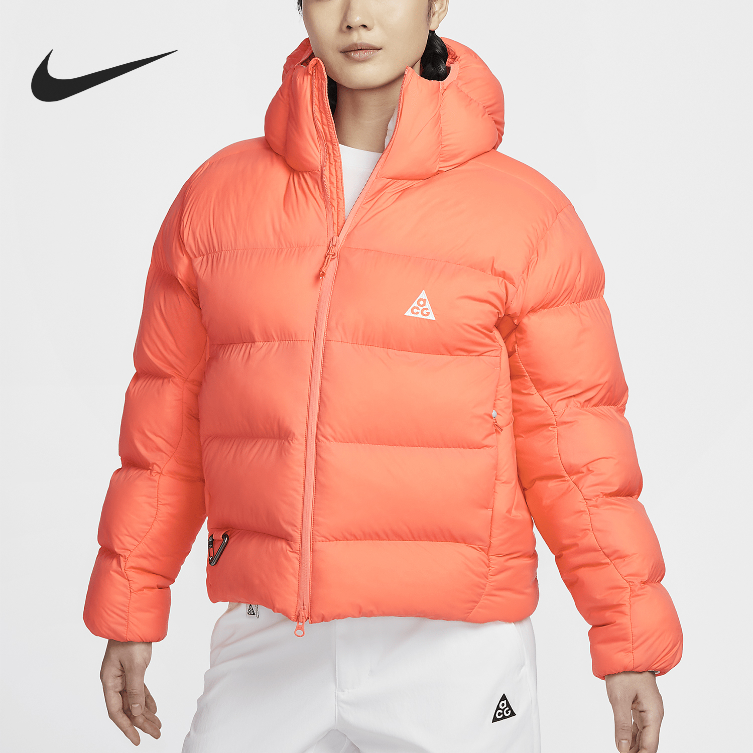 Nike ACG Winter New Women's Hooded Warm Cotton Coat FZ6762-643