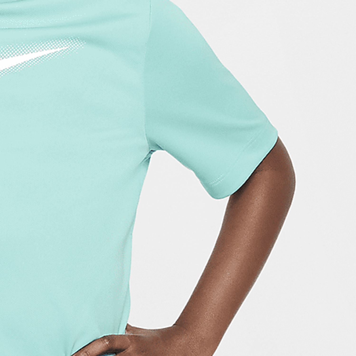 Nike New Big Kids' Comfortable Printed Training Sports Short Sleeve Shirt DX5386-300