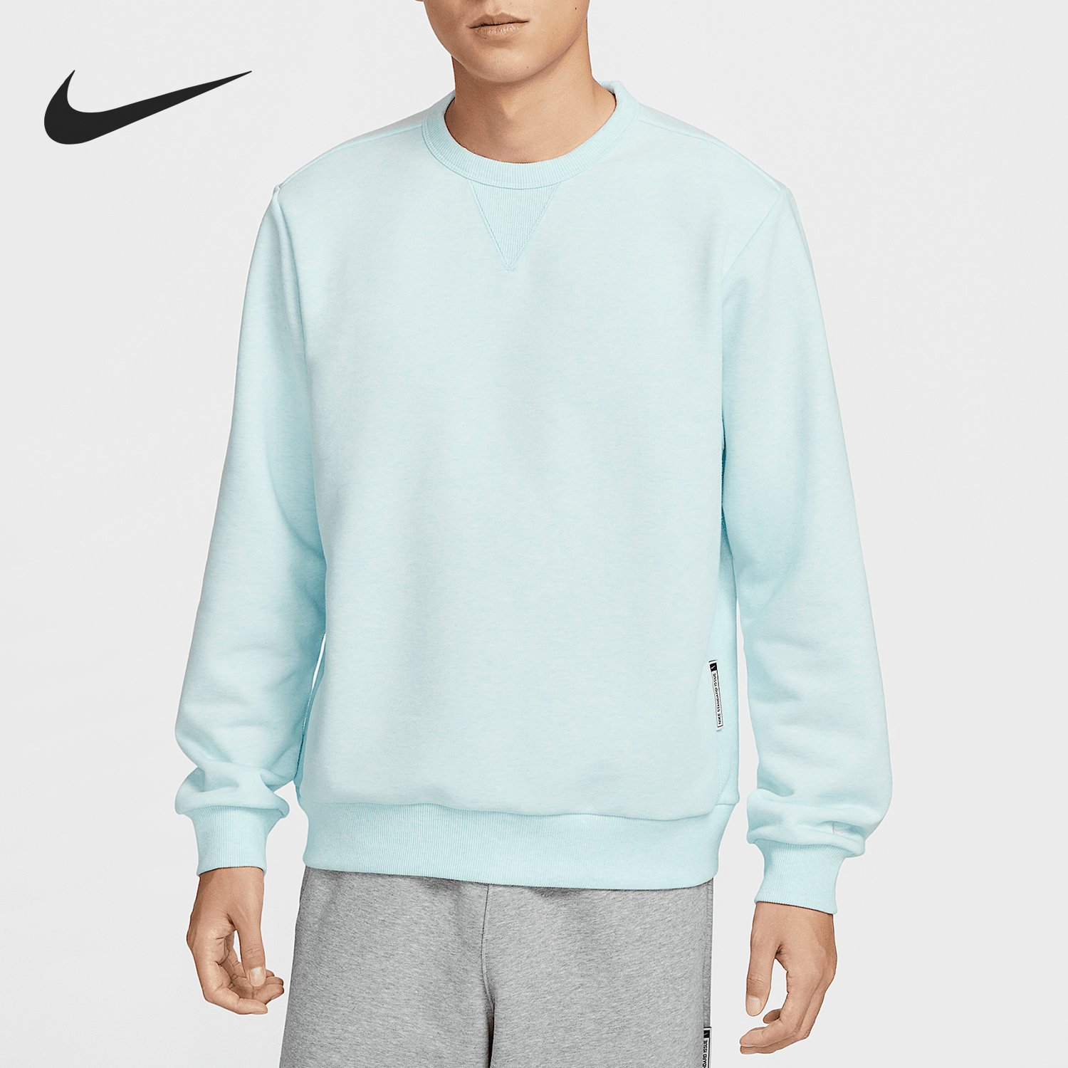 Nike New Men's Loose and Simple Round Neck Hooded Sweatshirt FZ0221-474