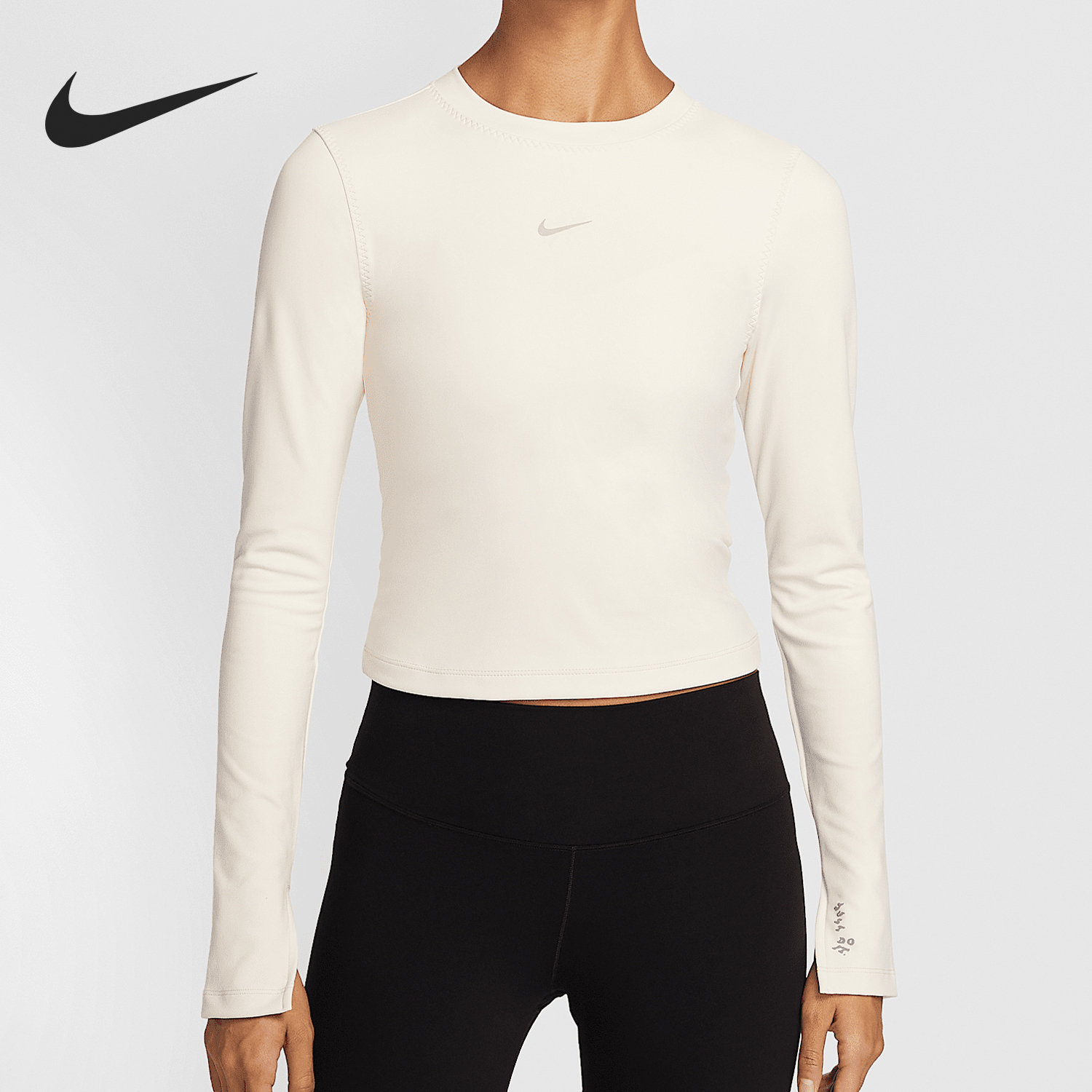 Nike ONE FITTED Women's Breathable Sports Training Long Sleeve T-Shirt HV8726-110
