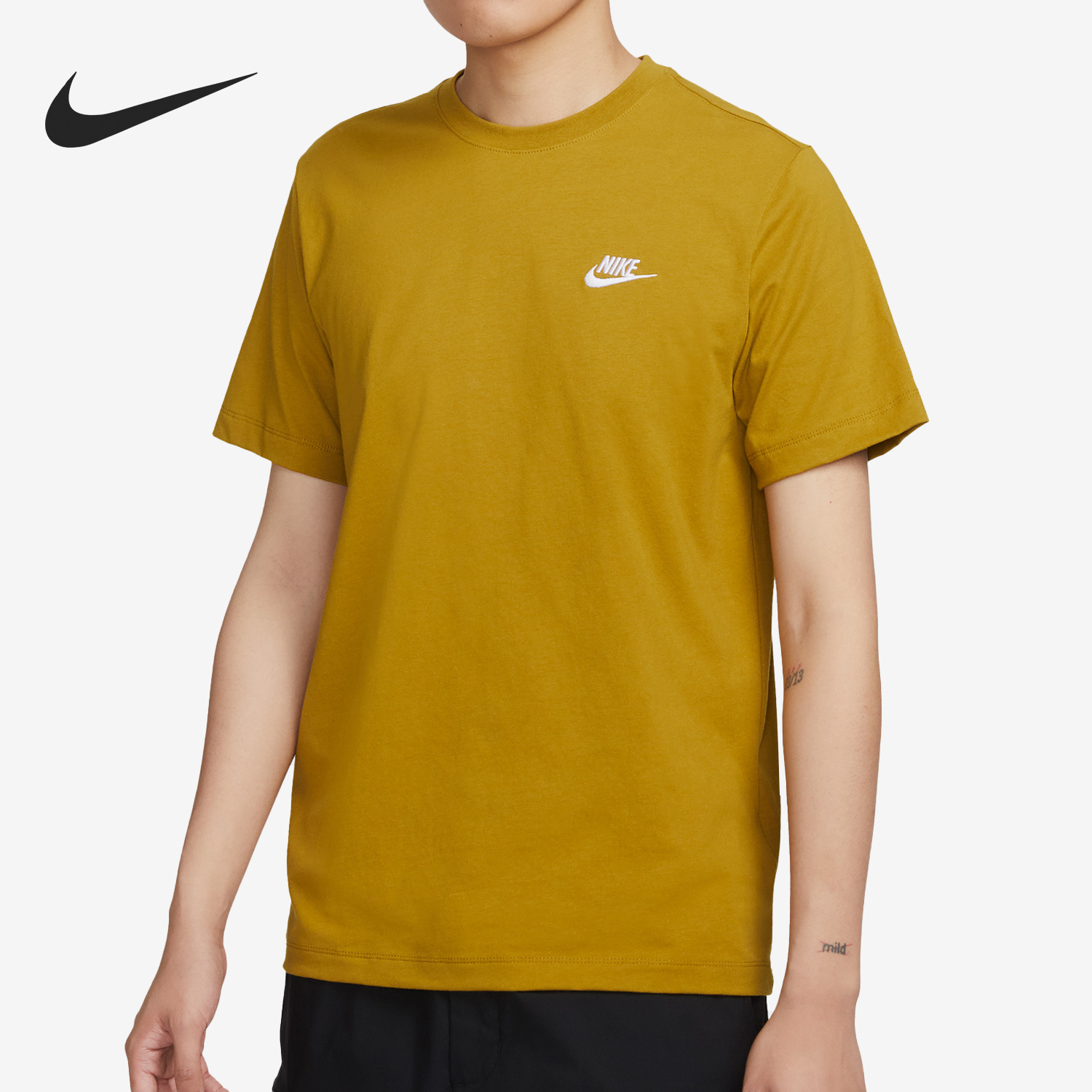 Nike Summer Men's Sports Casual Breathable Round Neck Short Sleeve AR4999-716