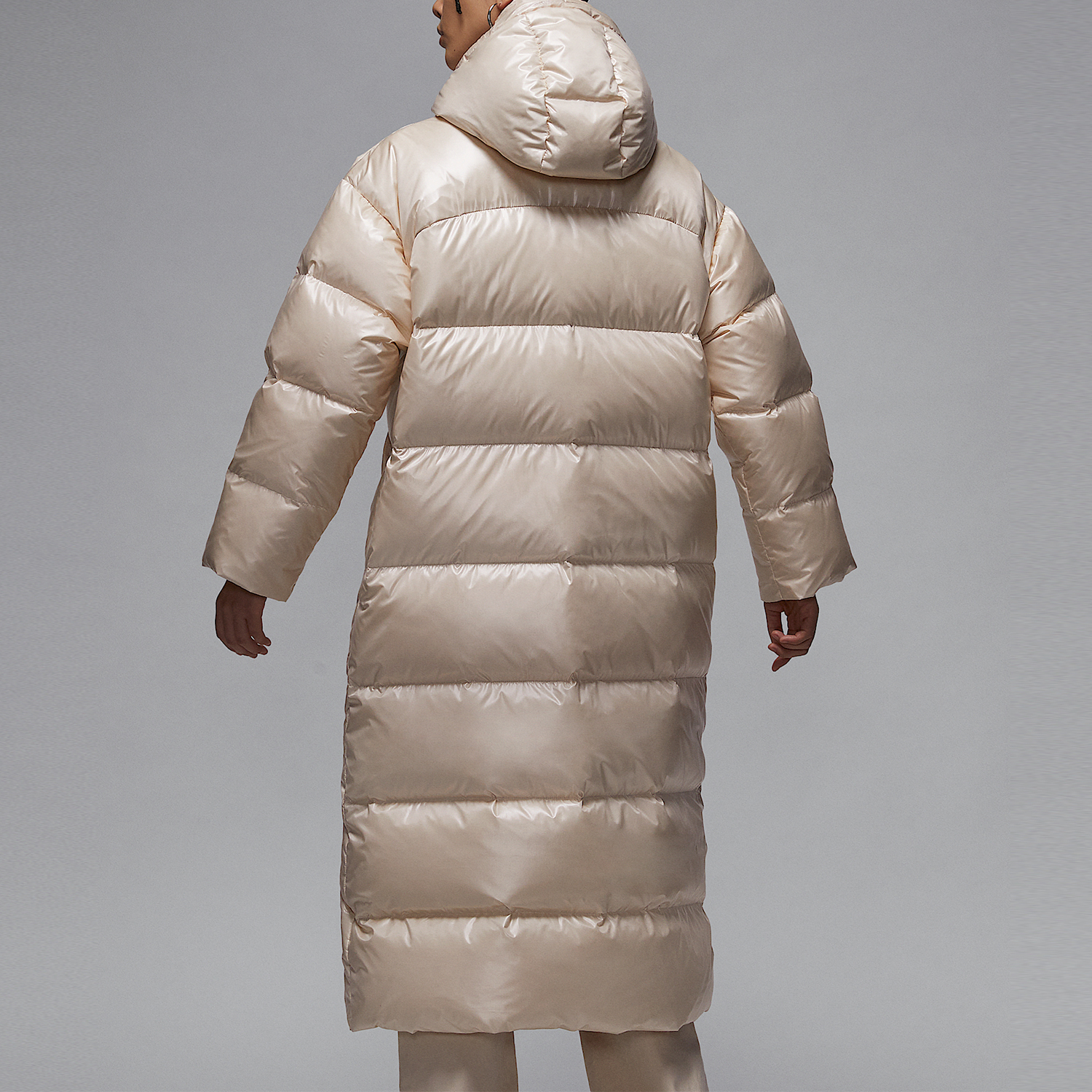 Nike JORDAN Women's Long Knee-length Cold-resistant Warm Down Jacket FV7144-203