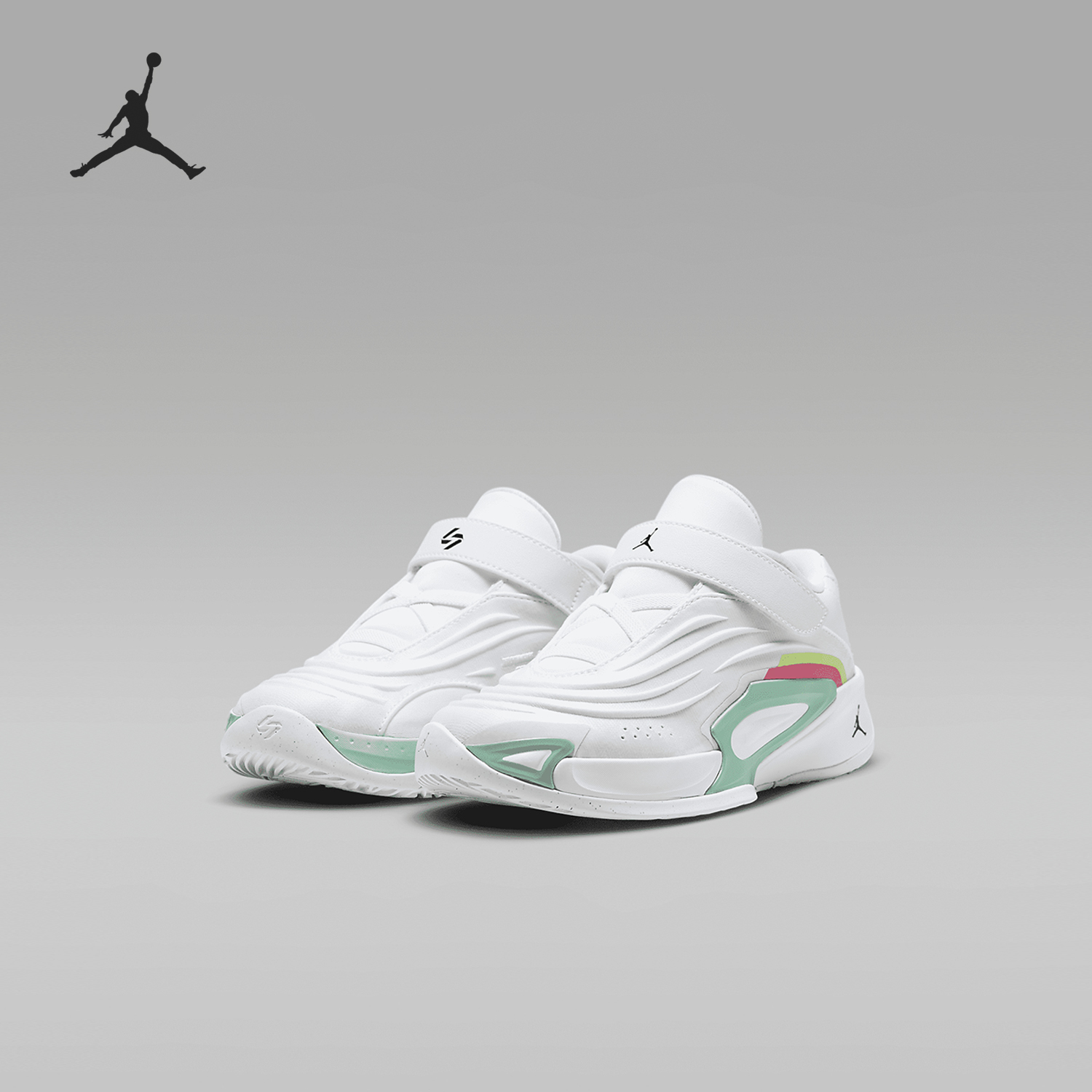 Nike JORDAN children's sports training shock-absorbing basketball shoes HQ5059-107