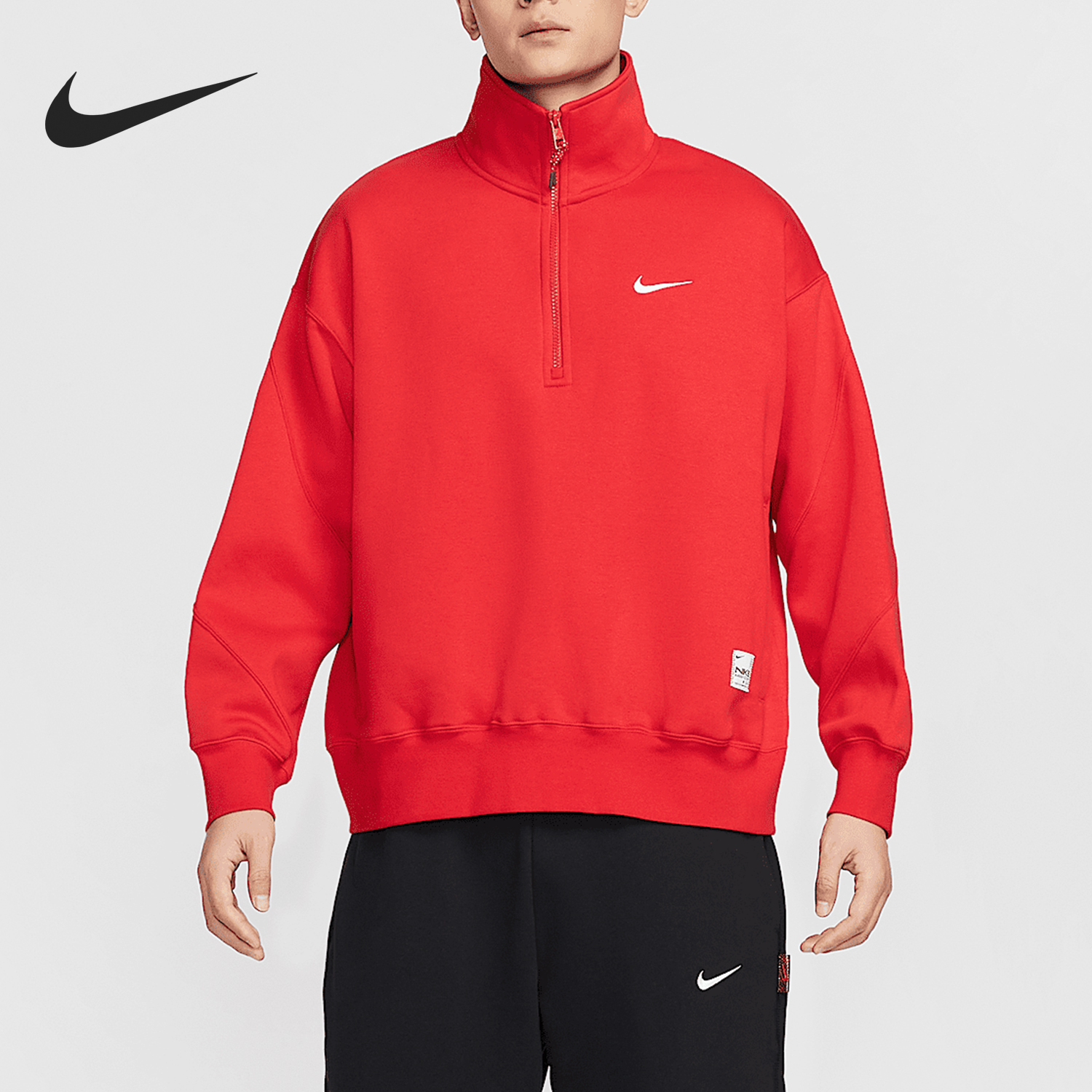Nike Sportswear Men's Fleece Soft Knit Sweatshirt HV8205-657