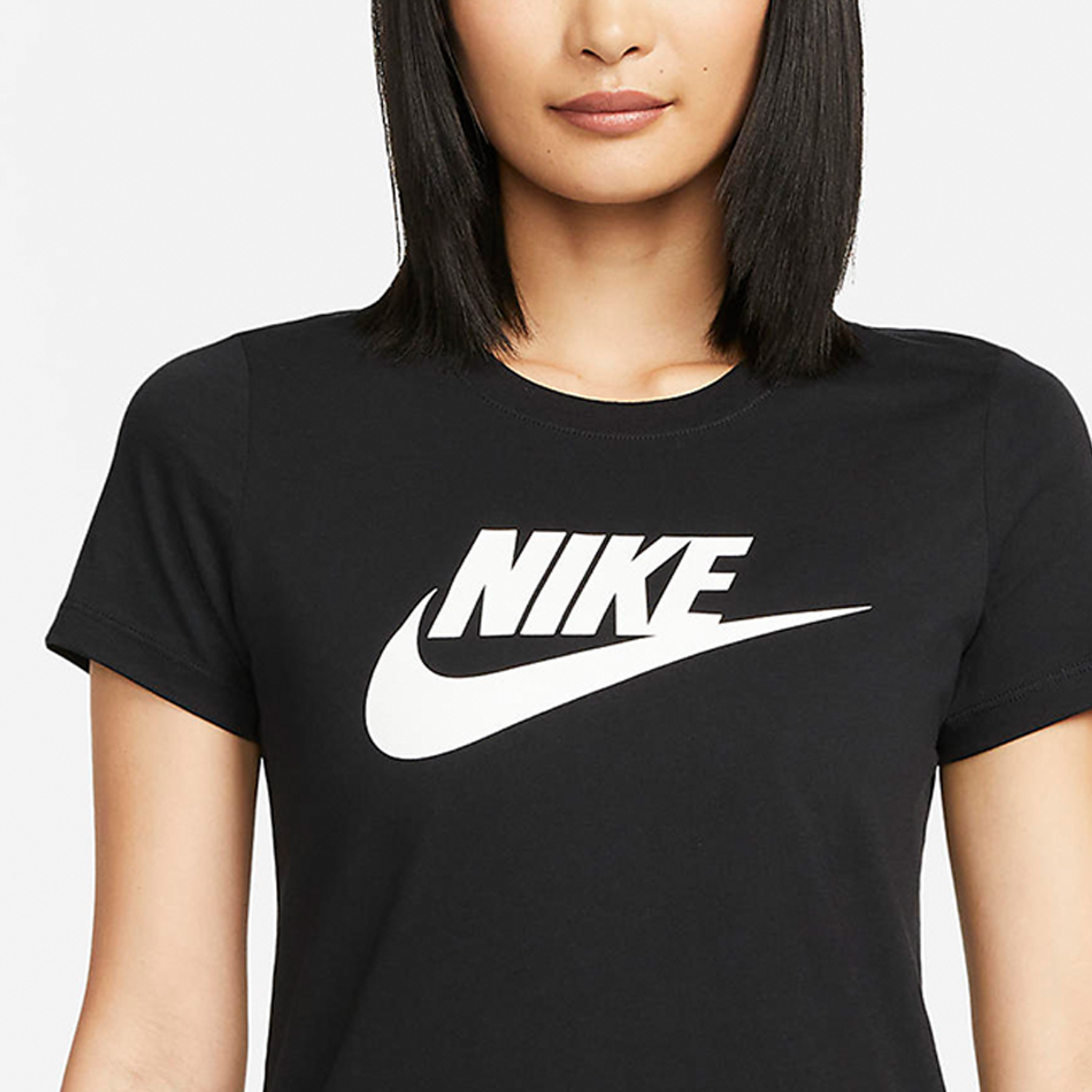 Nike Summer New Women's Breathable Simple Sports Short Sleeve T-Shirt DV6095-010