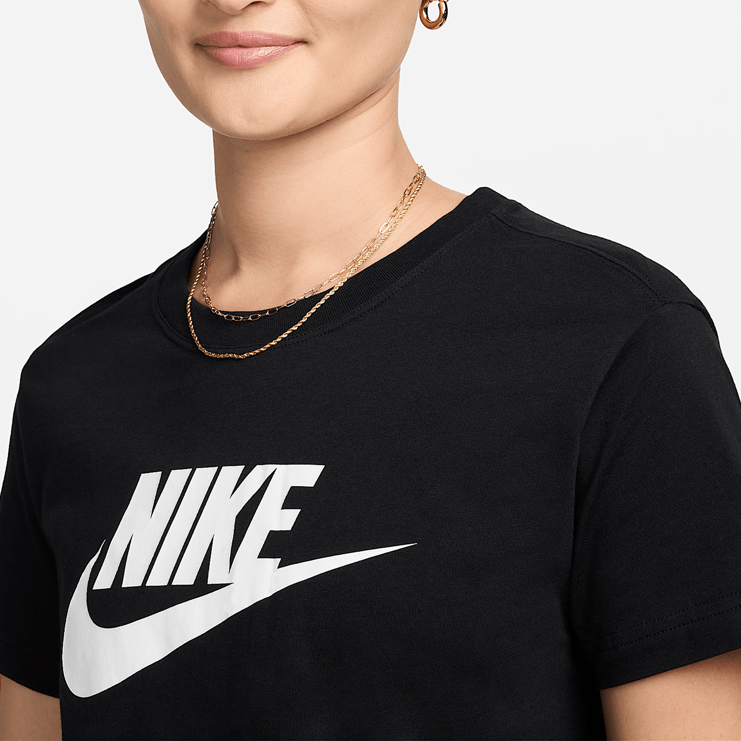 Nike New Season Round Neck Women's Casual Sports T-Shirt BV6176-010