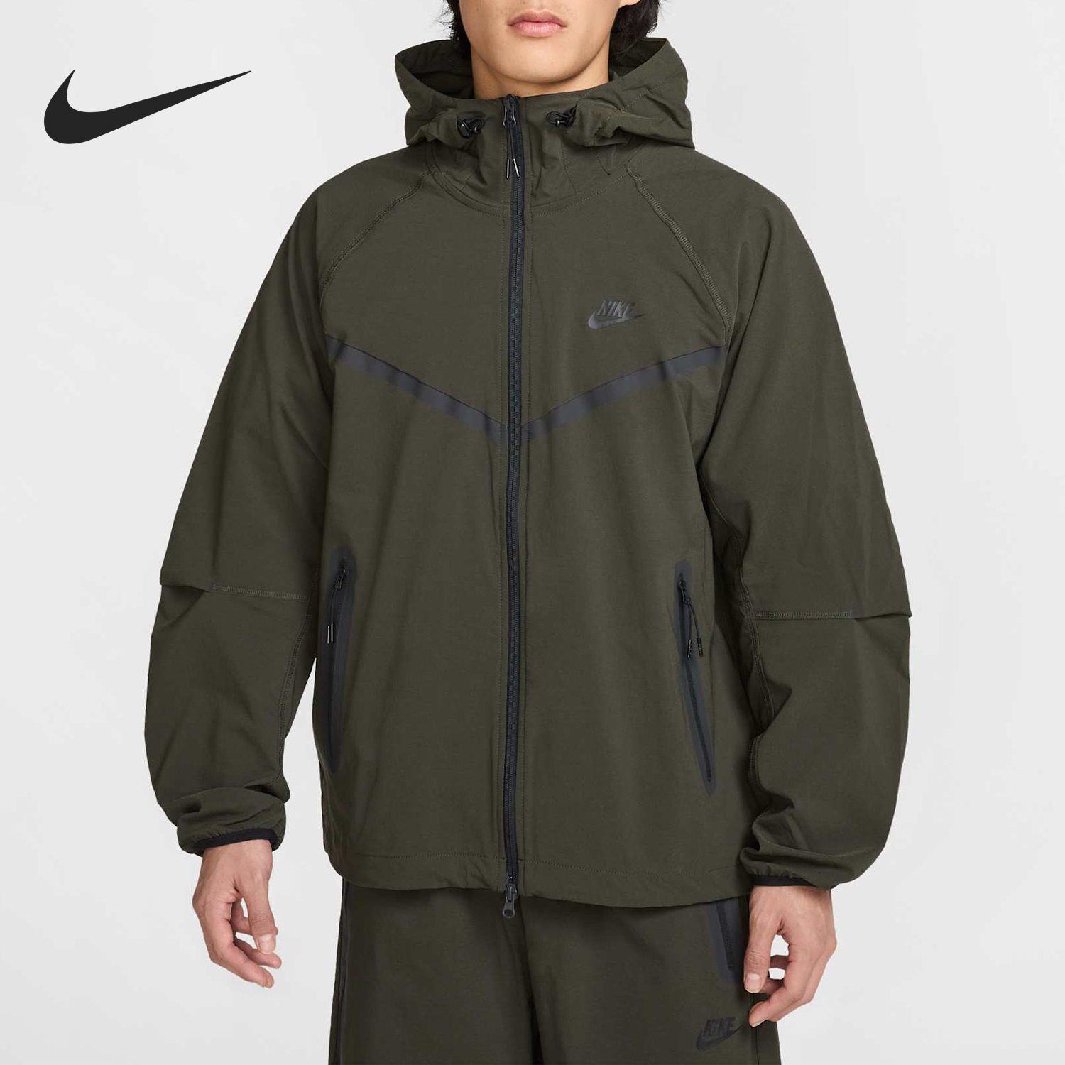 Nike Tech Windrunner Men's Woven Zip-Up Jacket HM7152-355