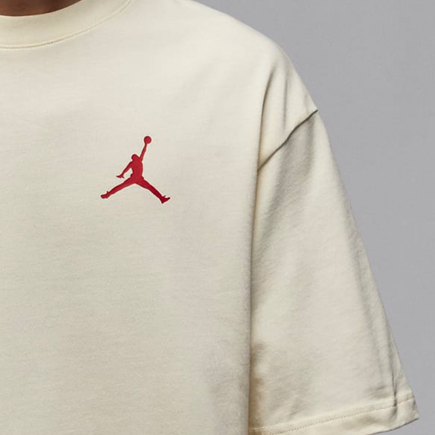 Nike JORDAN Men's Round Neck Breathable Loose Short Sleeve T-Shirt HQ1575-113