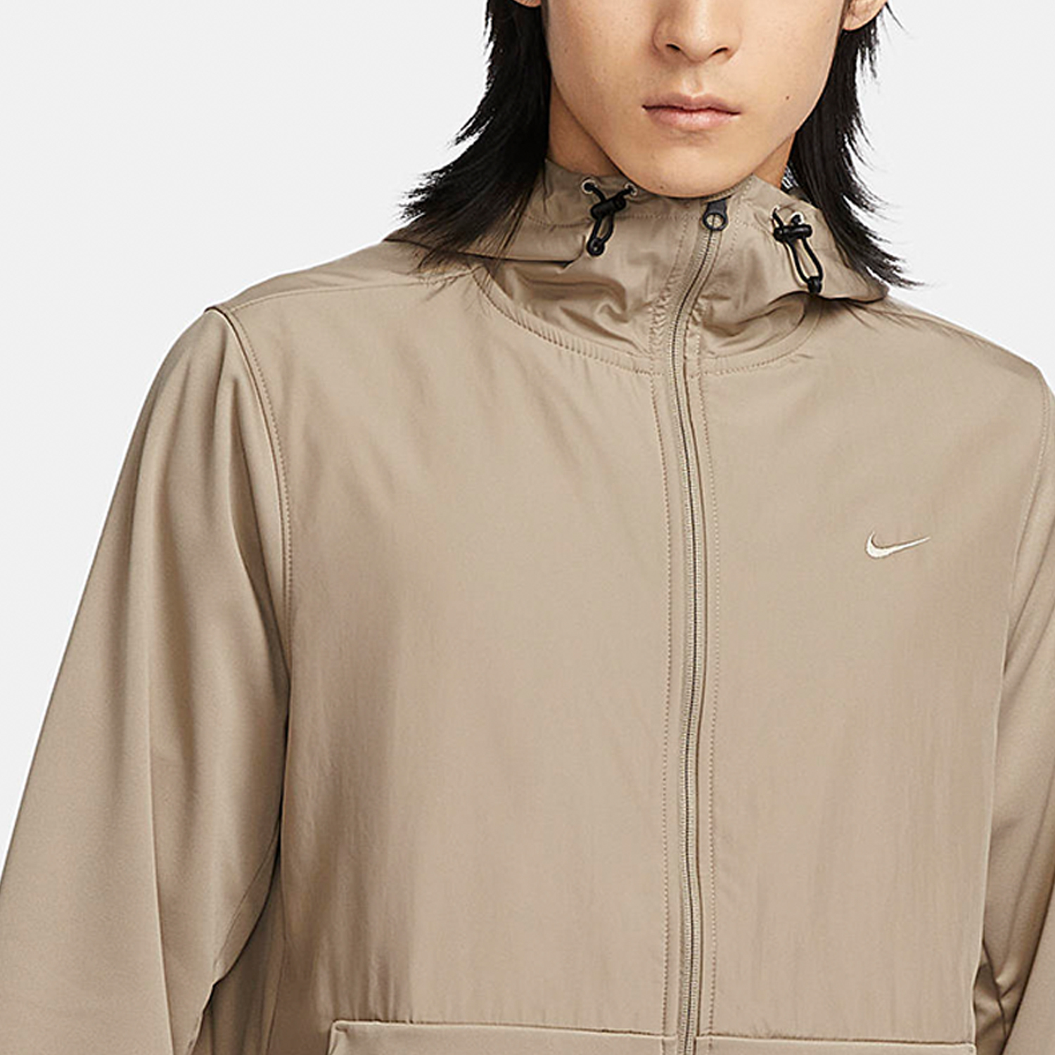 Nike New Men's Woven Hooded Thin Fleece Warm-up Jacket FB8823-247